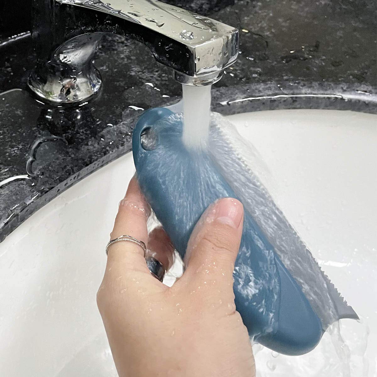 Ttsam Pet Hair Remover Brush Abs Double Serrated Structure Pet Hair Detailer For Car Interiors Furniture Carpet Couch Sofa Bed Clothes Blinds Cat & Dog Hair Lint Remover Brush