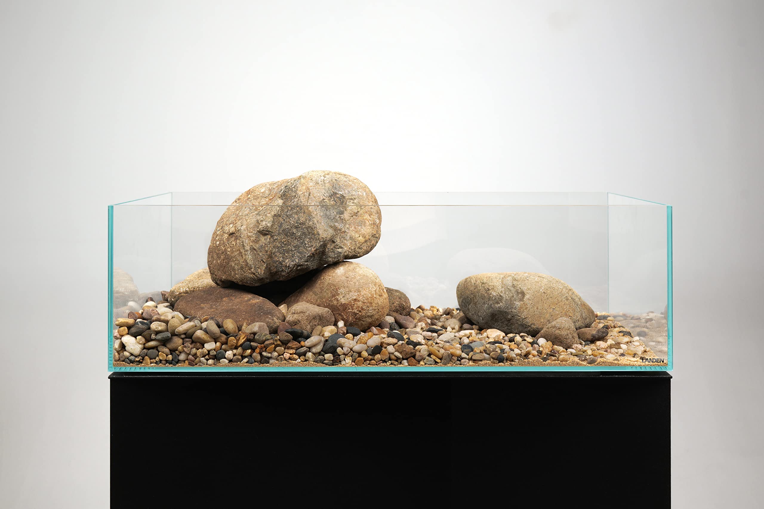 LANEDN 60S 7.9 Gal Shallow Aquarium Tank, Shallow Fish Tank, Rimless Low Iron Tank W23.6  D11.8  H7.1 in(60x30x18cm); 5mm Thickn