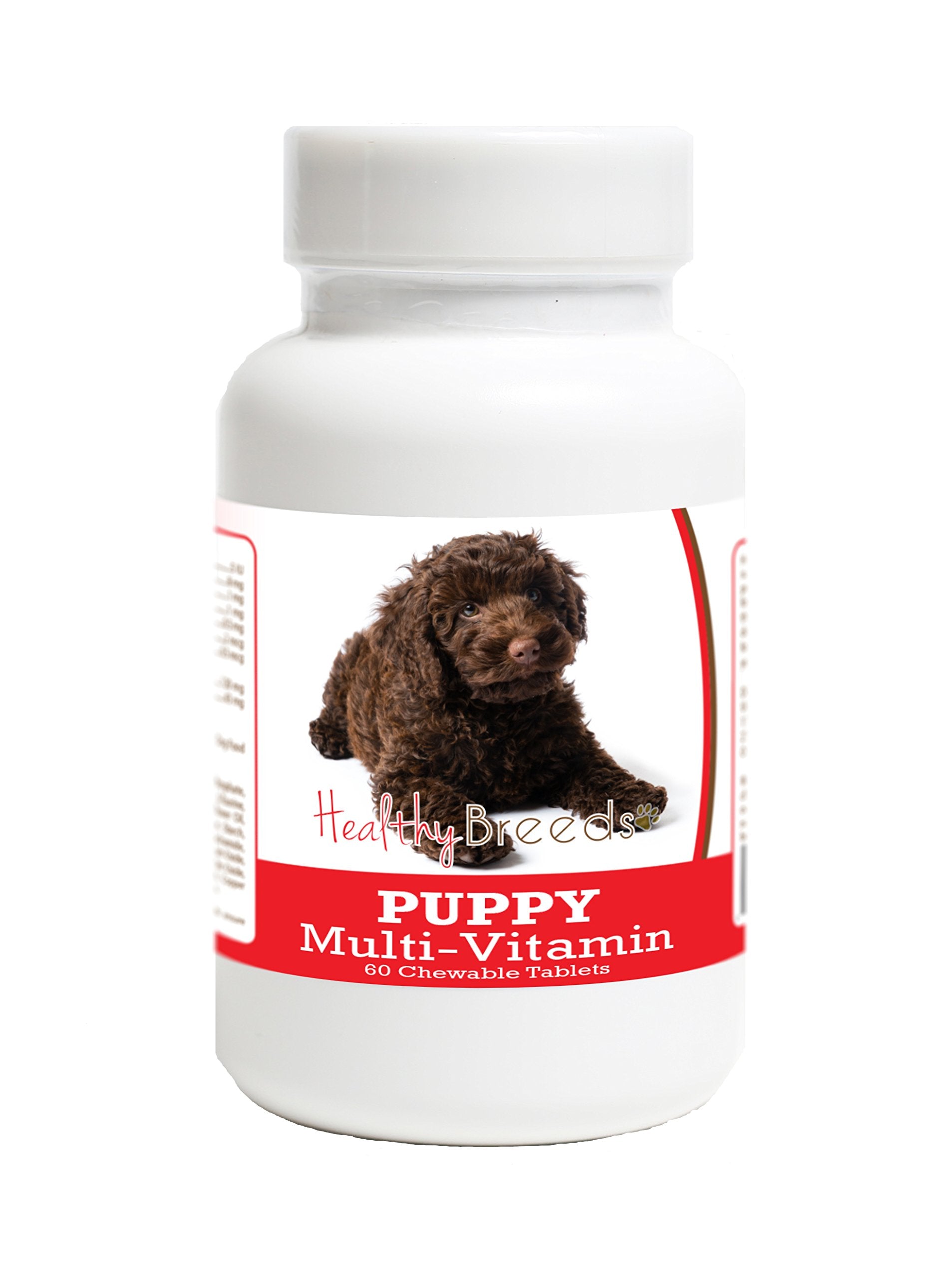 Healthy Breeds Labradoodle Puppy Dog Multivitamin Tablet 60 Count