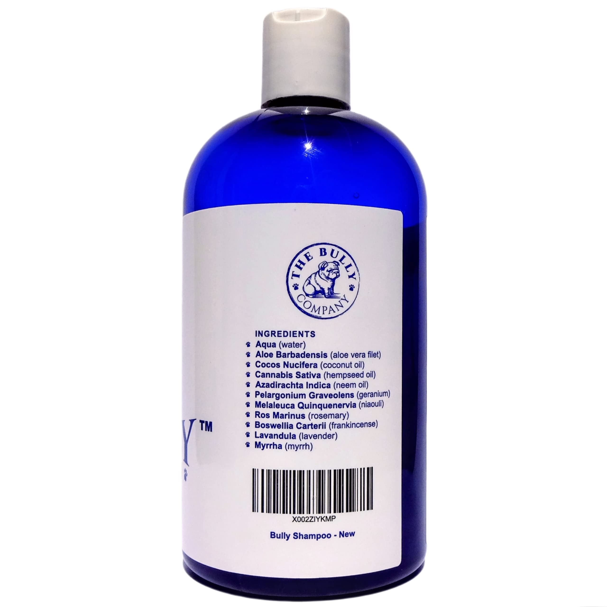 Bully Shampoo - Bulldog Dog Shampoo All Natural Organic Formula Refreshing Botanical Scent. Specifically For Bulldog Breeds And