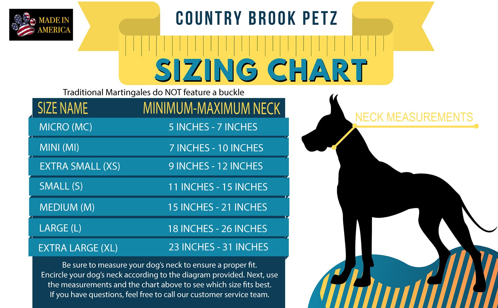 Country Brook Design - Hot Pink Martingale Heavy Duty Nylon Dog Collar - 21 Vibrant Color Options (3/4 Inch Width, Small)