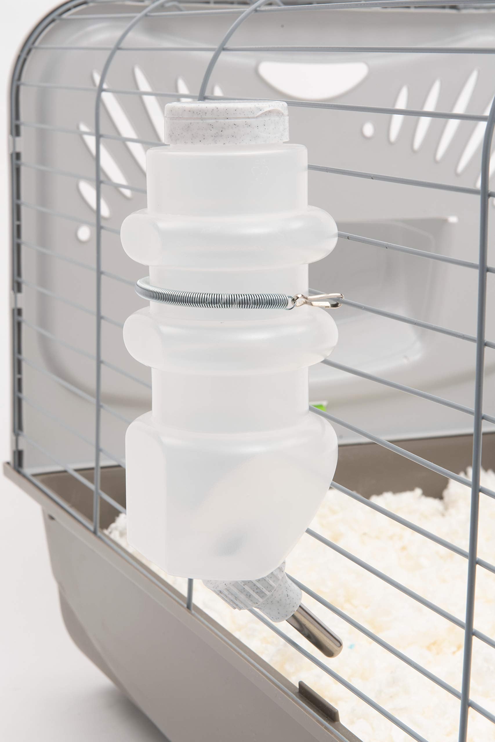 Lixit Top Fill No Drip Water Bottles For Rabbits, Ferrets, Hamsters, Guinea Pigs, Rats, Chinchillas And Other Small Animals (32 Ounce, Granite)