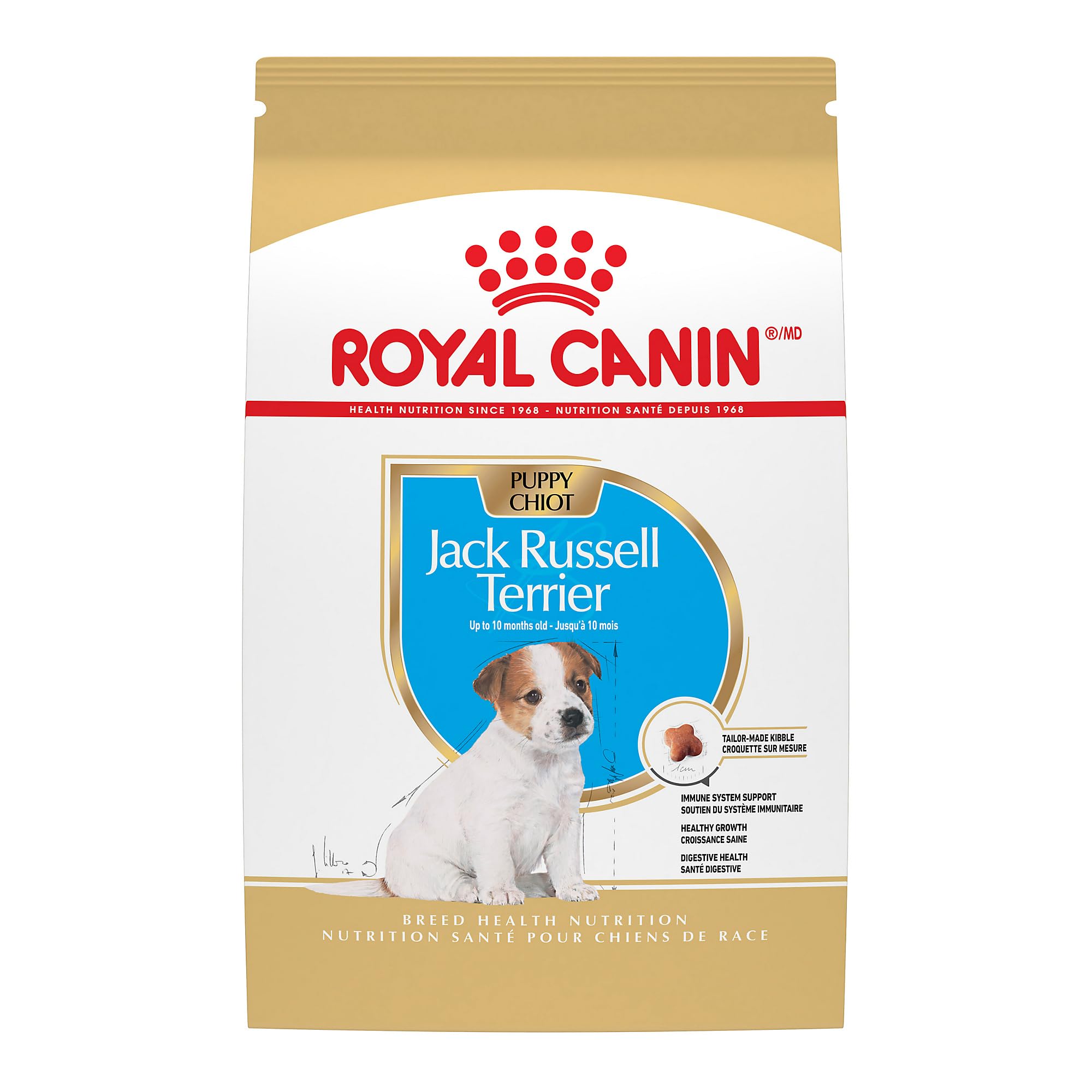 Royal Canin Breed Health Nutrition Jack Russell Terrier Puppy Dry Dog Food, 3 lb Bag