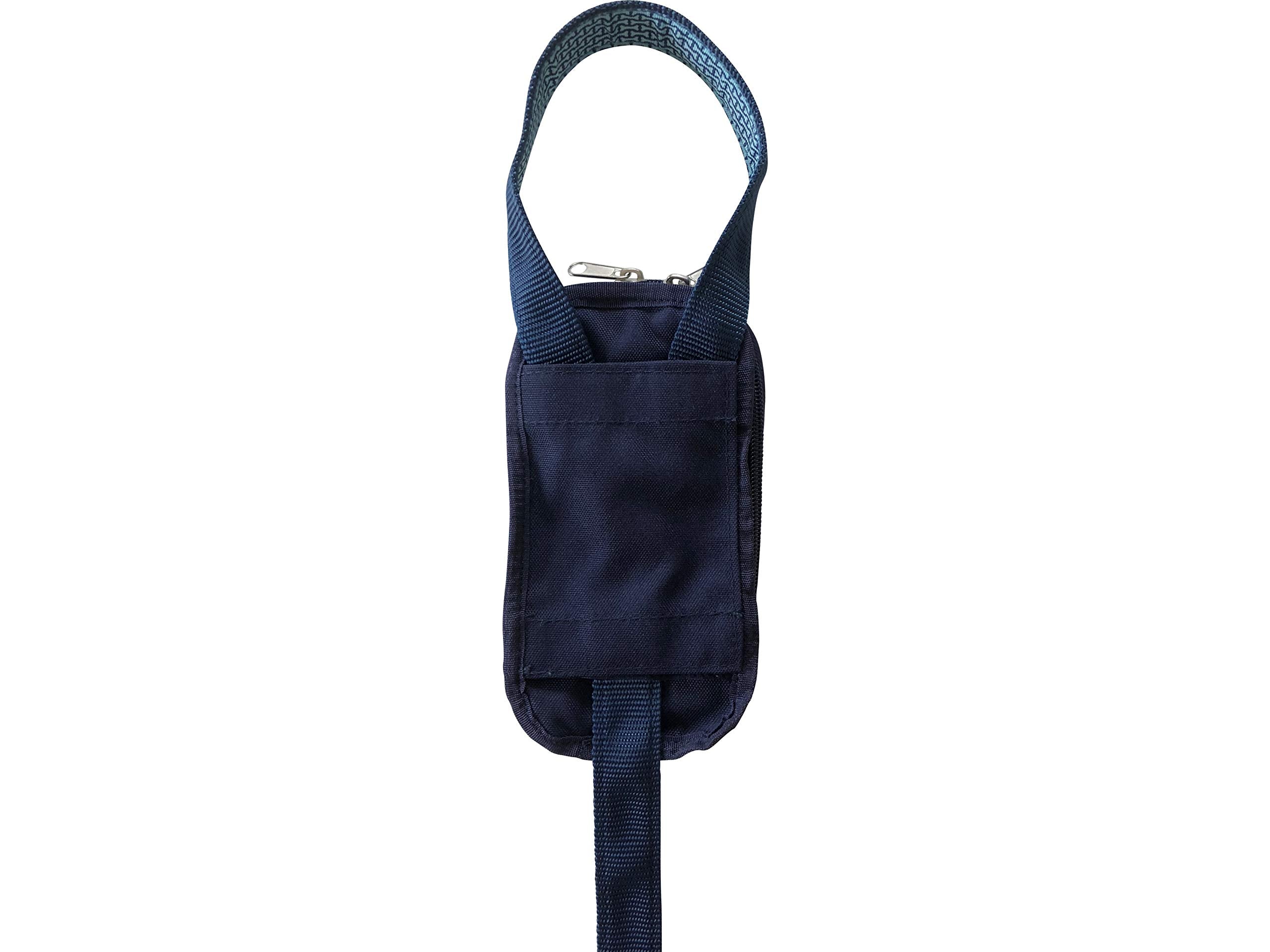 Soggy Doggy No-Pockets Leash - Dog Leash with Waterproof Touch Screen Phone Holder - Suitable for Medium to Large Dogs Blue 60