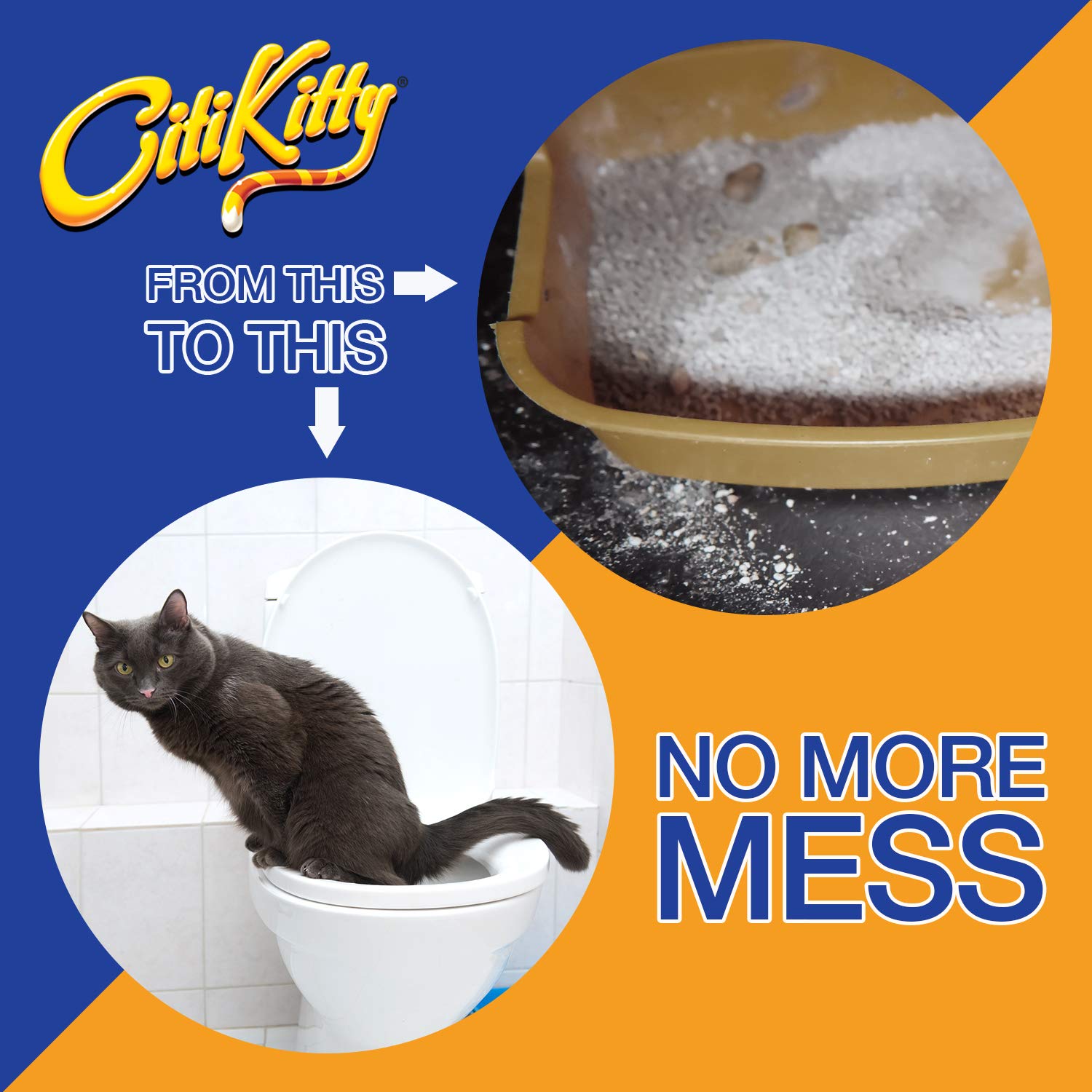 Citikitty Cat Toilet Training Kit (One Pack)