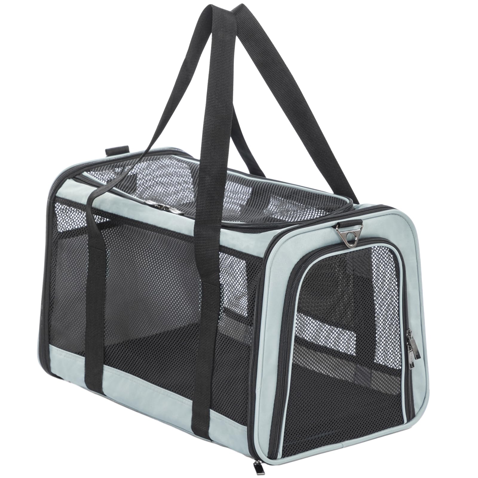 Petsfit 18 x 11 x 11 Pet Carrier Airline Approved, Soft-Sided Dog Carrier Cat Carrier, Lightweight and Collapsible, Ventilation 