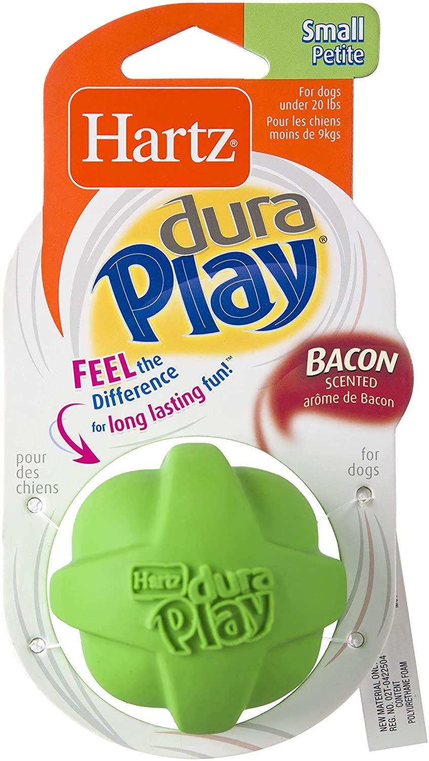 Hartz Dura Play Ball, Small, Assorted Colors (1 Ball Only)