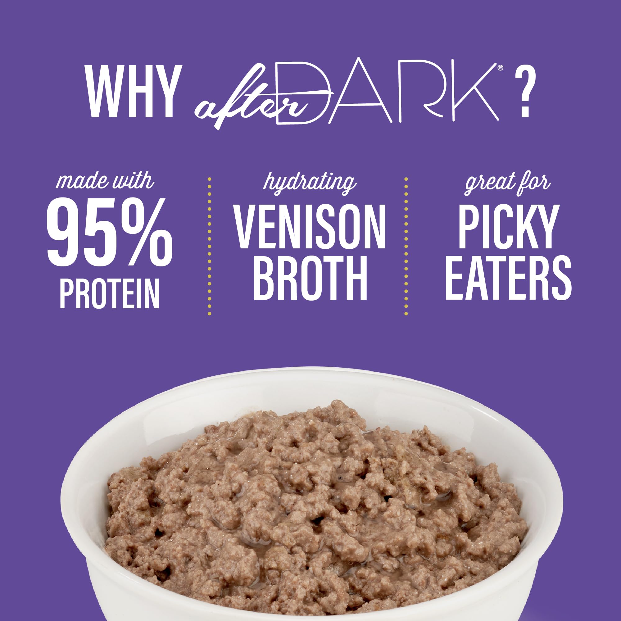 Tiki Cat After Dark P?t? Wet Cat Food, Venison & Beef Liver, 3 oz. cans (12 Count)