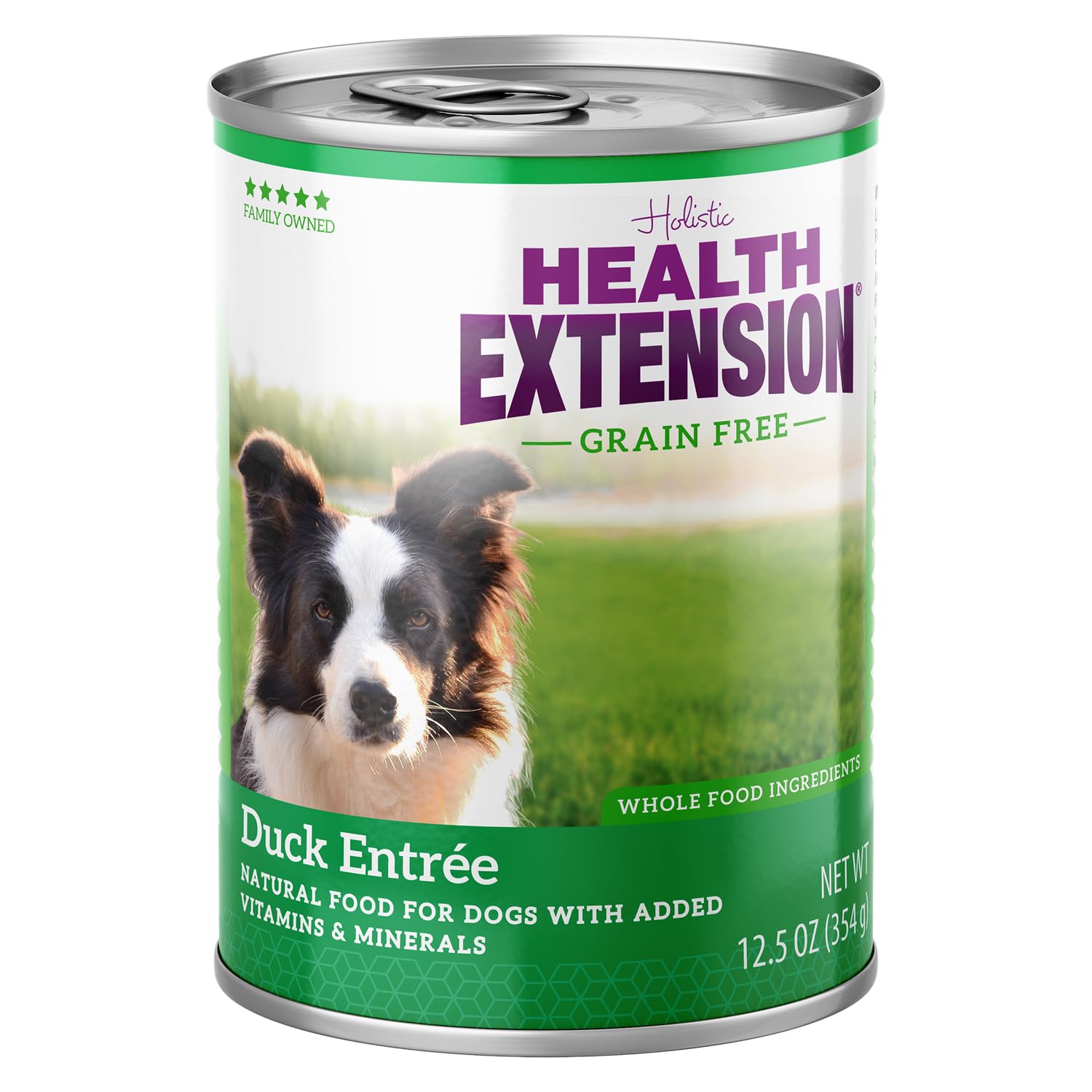 Health Extension Duck Entr  e Wet Dog Food Grain-Free, 12.5 oz - Protein-Rich Recipe, Hydration Support, Ideal for Sensitive Sto