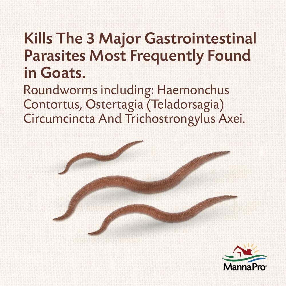 Manna Pro Positive Pellet Goat Dewormer Medicated, 25 lbs