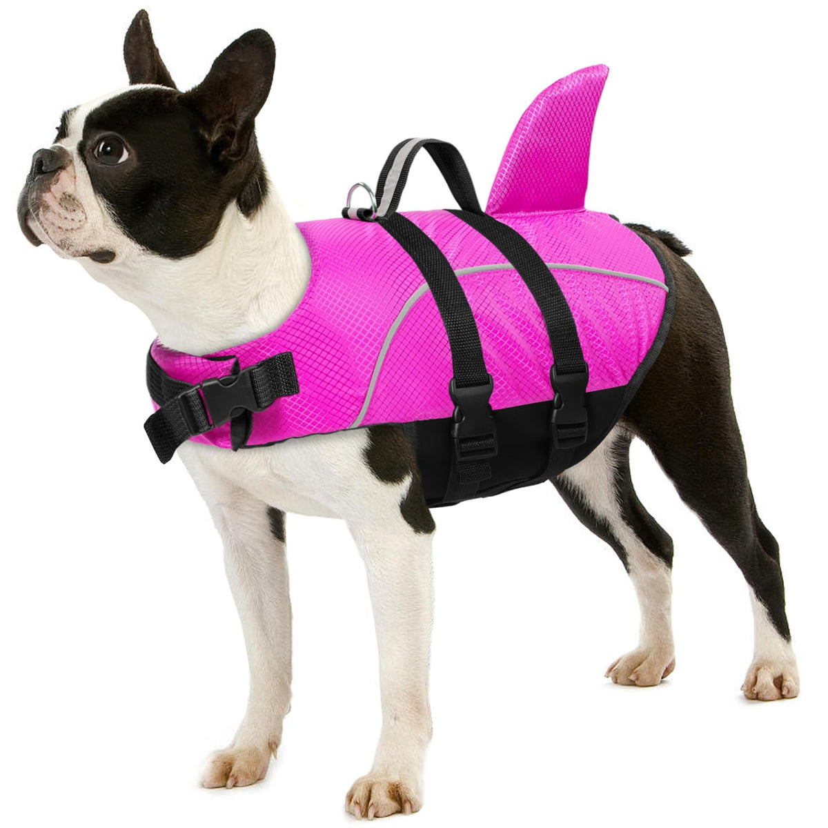 Aofitee Dog Life Vest Swimming, Small Dog Life Jacket, High Flotation Dog Swim Vest With Rescue Handle, Reflective Dog Swimming 