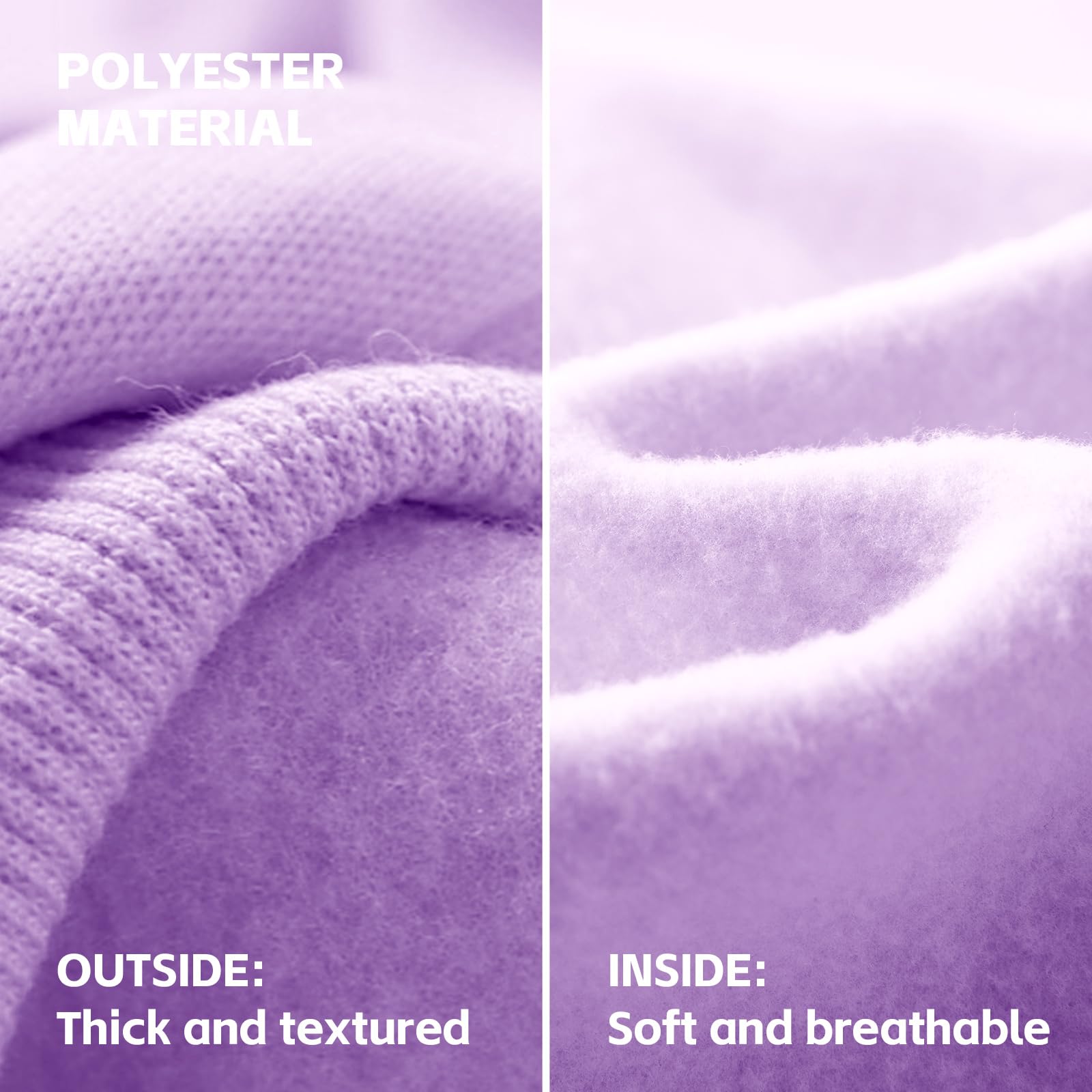 Winter Dog Hoodie Sweatshirts With Pockets Warm Dog Clothes For Small Dogs Chihuahua Coat Clothing Puppy Cat Custume (Purple, Xx