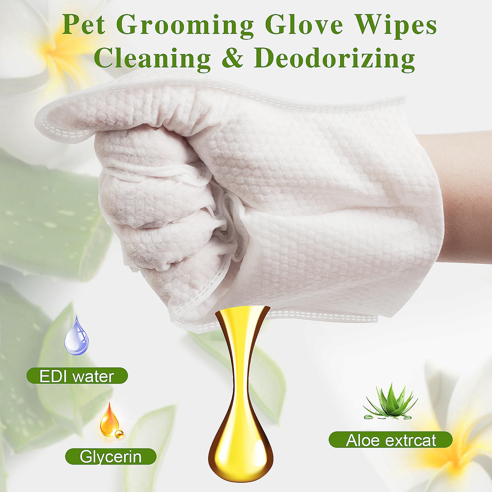 400 Coconut Oil Dog Wipes For Paws And Butt Large Thick Puppy Wipes For Dogs Face And Body Dog Wipes Cleaning Deodorizing Cat Wi