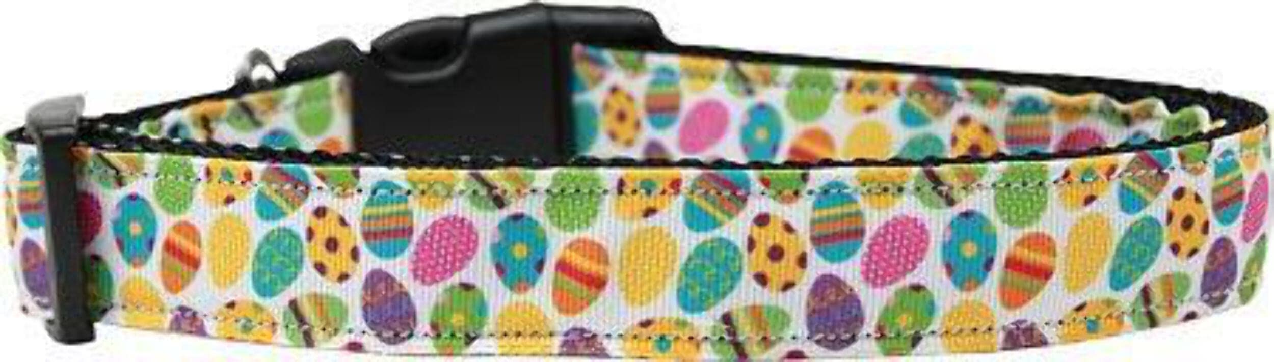 Mirage Pet Products Confetti Eggs Nylon Dog Collar, Medium