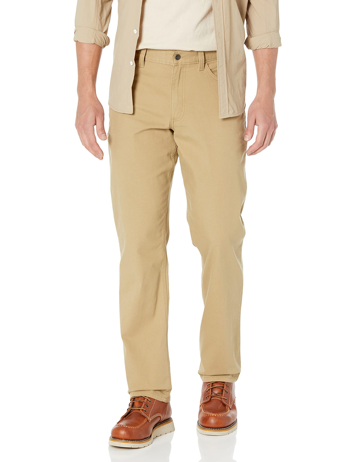 Carhartt Mens Rugged Flex Rigby Five Pocket Pant, Dark Khaki, 40 X 34