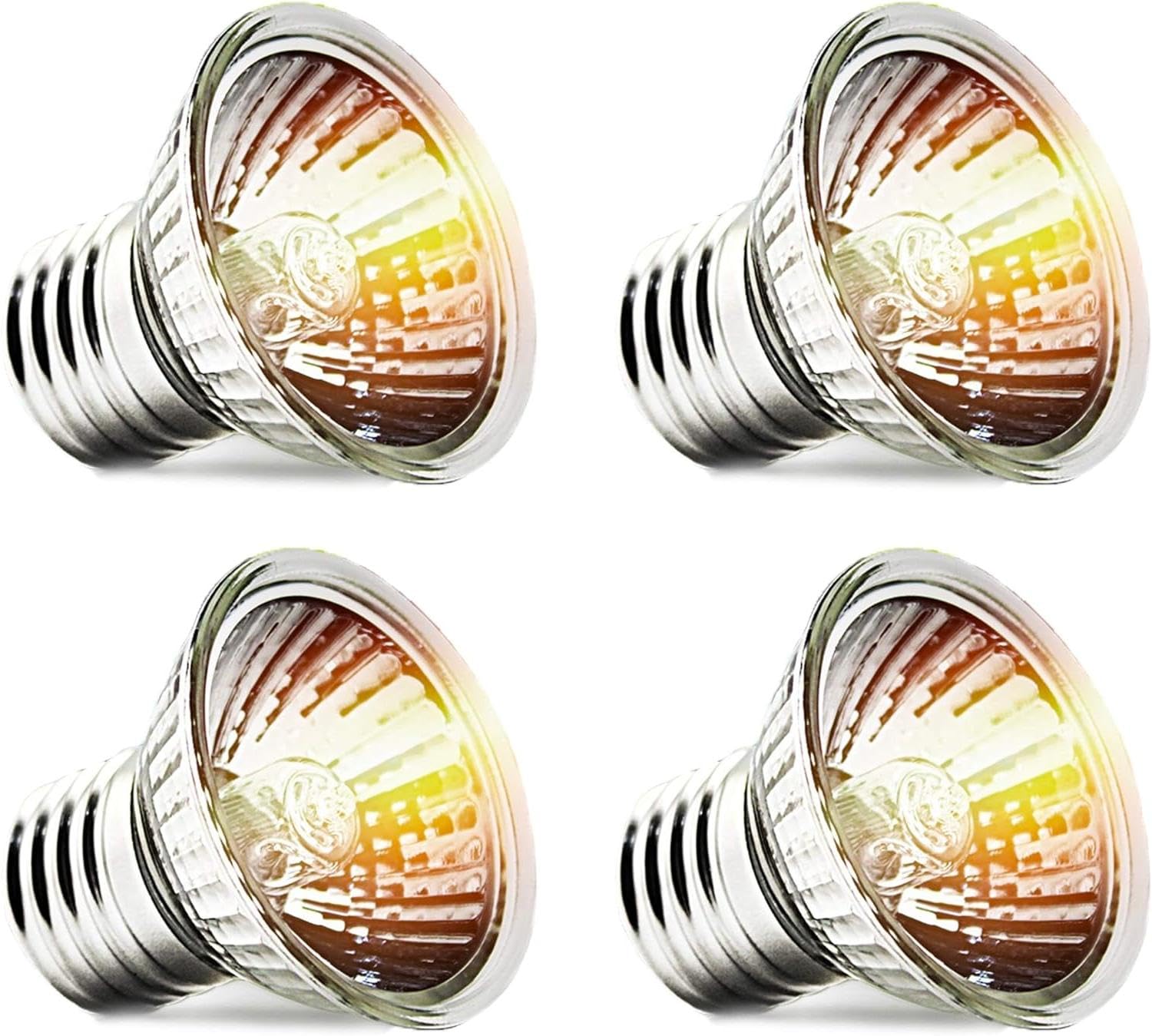 RAGFOZ Turtle Reptile Heat Lamp Bulb 50W, UVA UVB Reptile Light Bulb for Turtle Tank, Fit for E26 Base, Fits Reptiles and Amphib