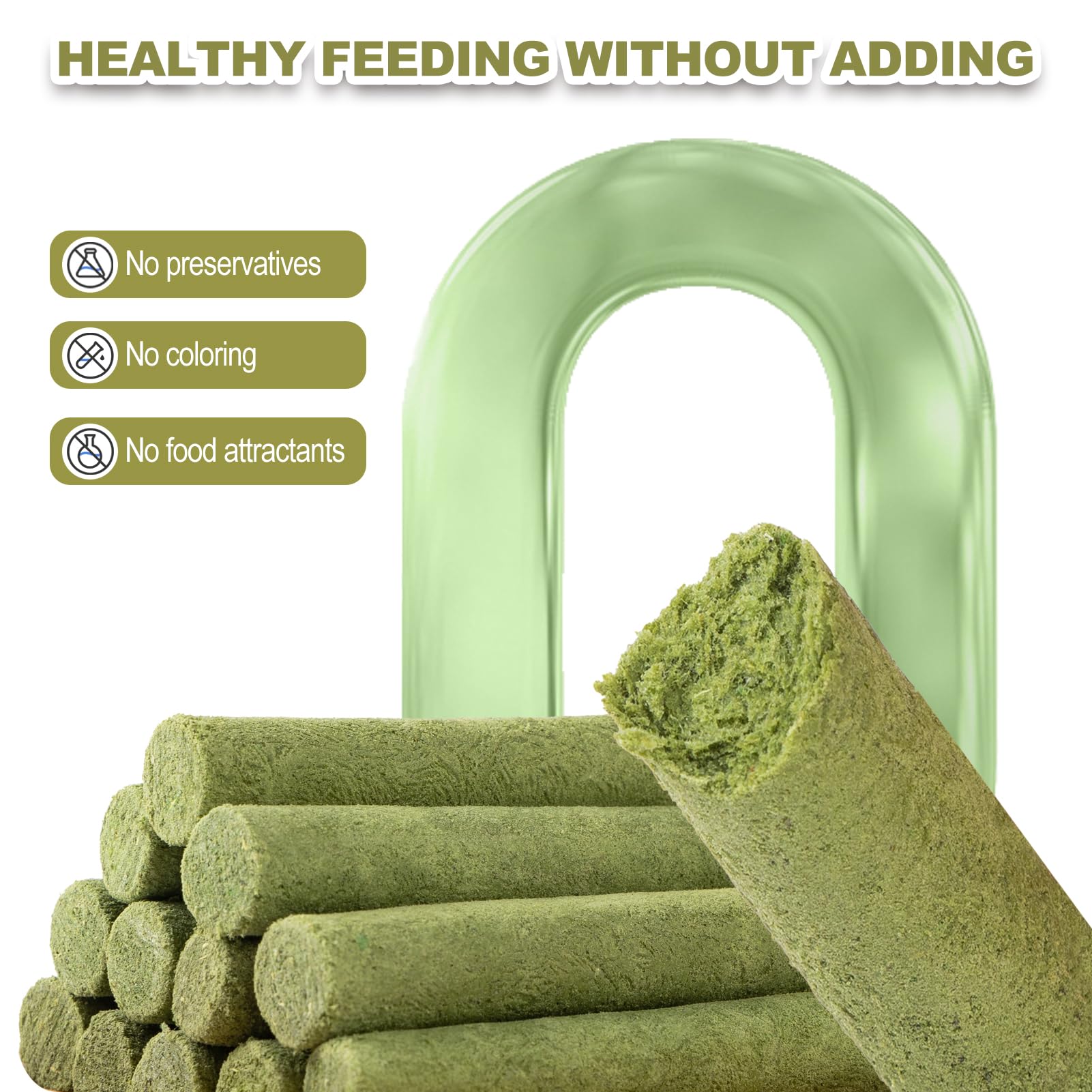 Dylans cabin Cat Grass Teething Stick - Natural Freeze Dried Treats Edible Chew Cat Toy for Teeth Cleaning and Hairball Removal