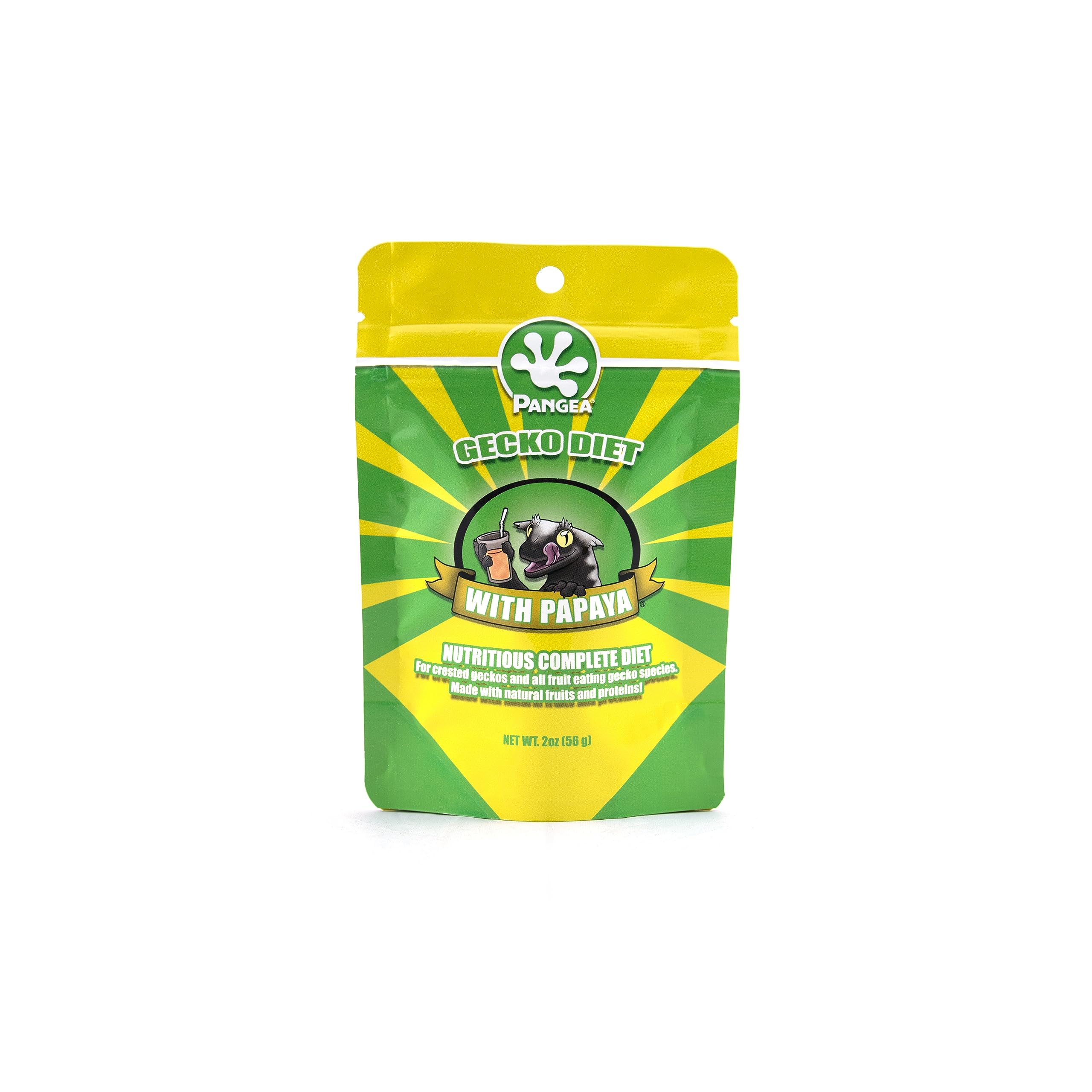 Pangea Papaya Fruit Mix Complete Crested Gecko Food, 2 Oz.
