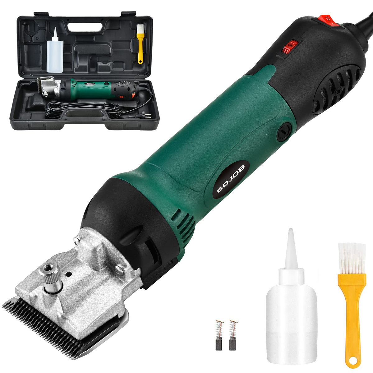 Horses Clippers,500W Professional Horse Grooming Kit, Pet Farm Supplies For Shaving Fur Wool In Horse, Cattle, Dog, Farm Livesto