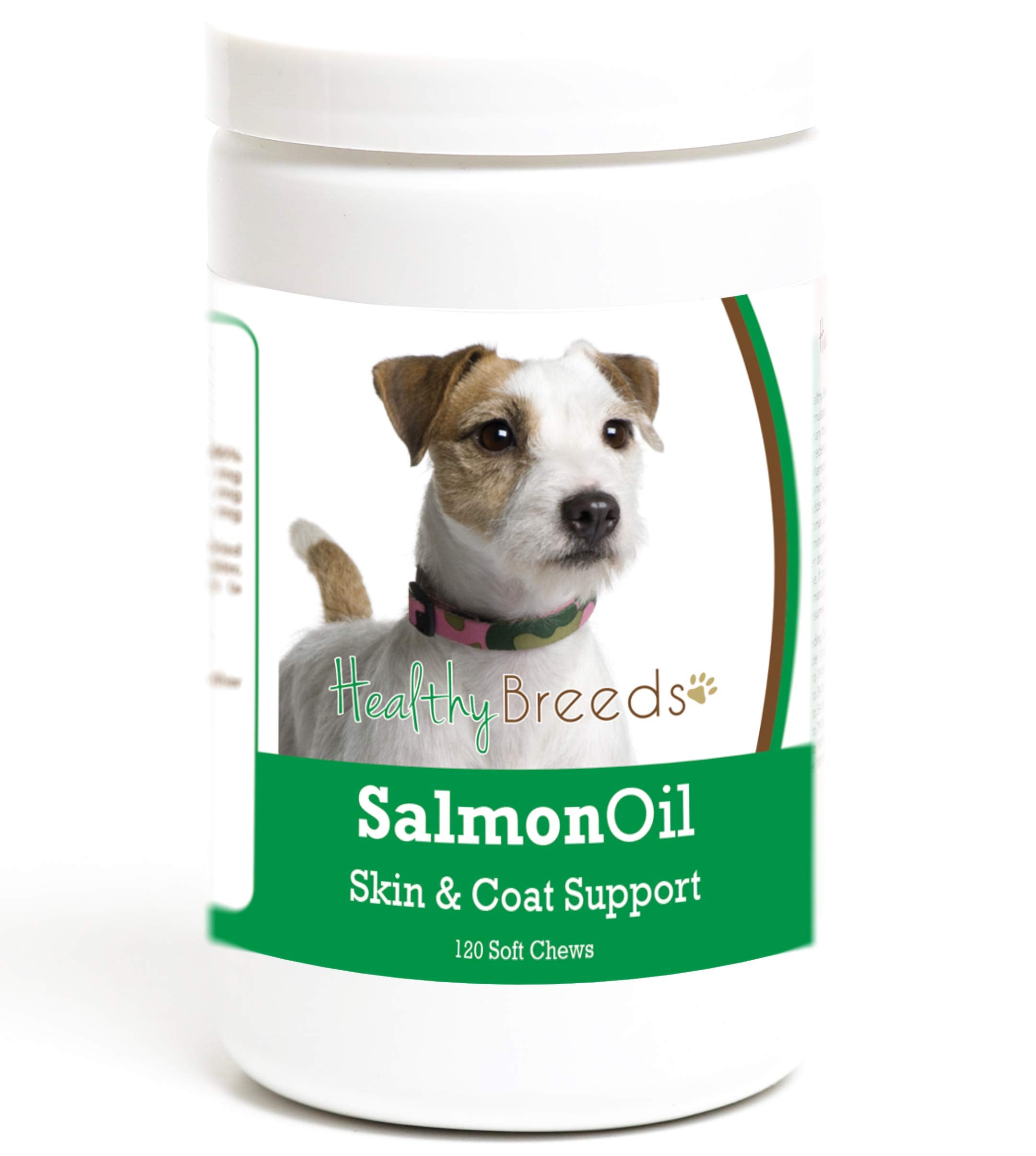 Healthy Breeds Parson Russell Terrier Salmon Oil Soft Chews 120 Count