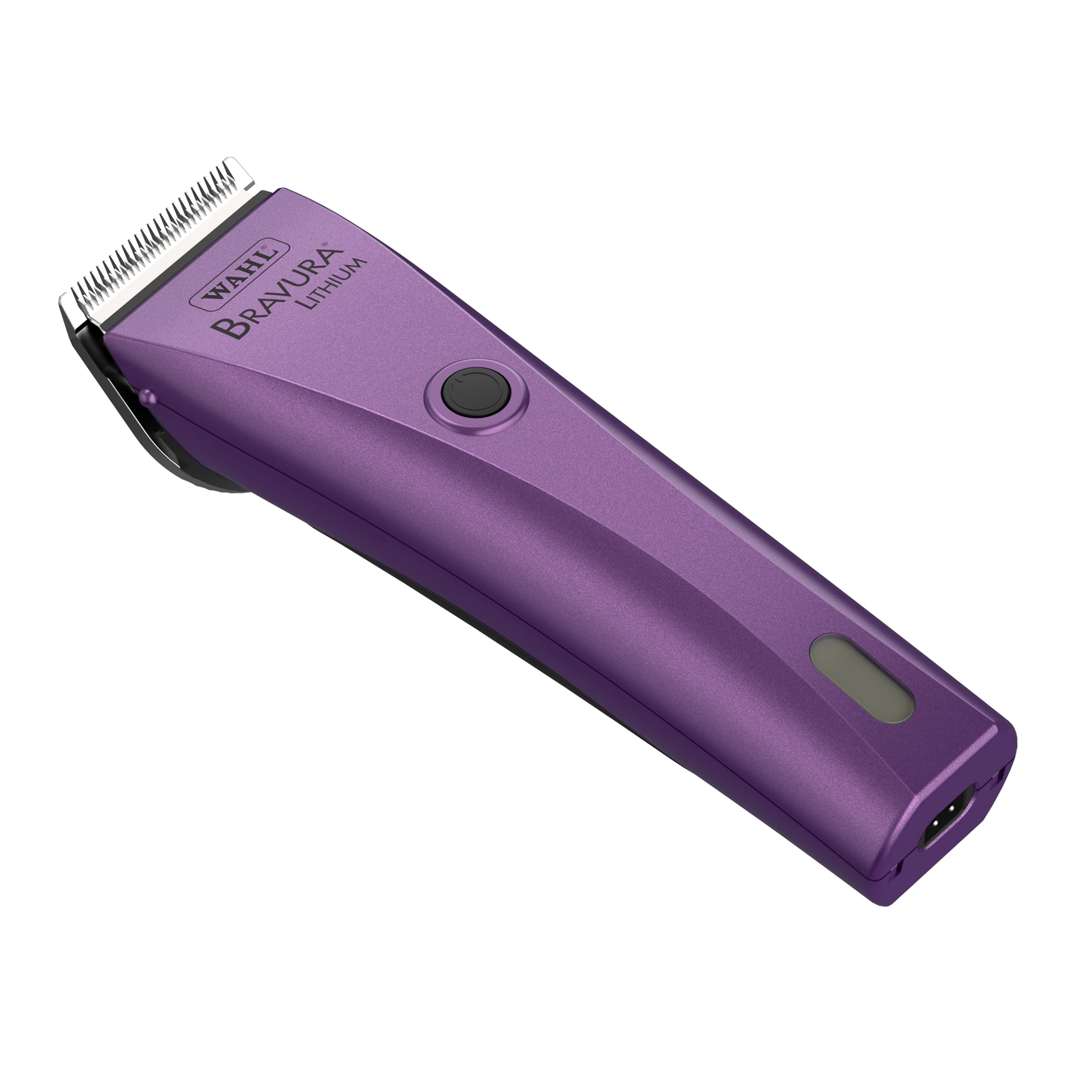 Wahl Professional Animal Bravura Pet, Dog, Cat, And Horse Corded/Cordless Clipper Kit, Purple (#41870-0423)