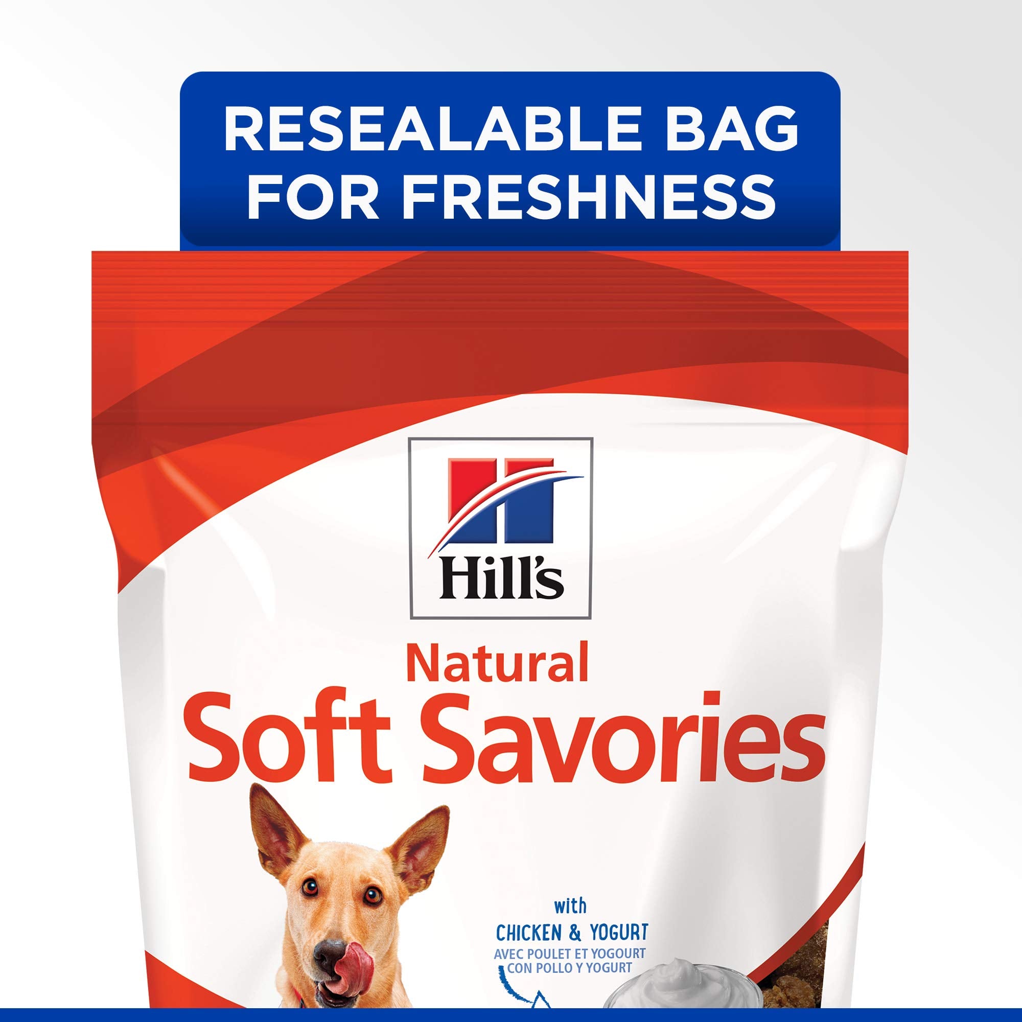 Hills Natural Soft Savory Dog Treats with Chicken & Yogurt, 8 oz., Bag
