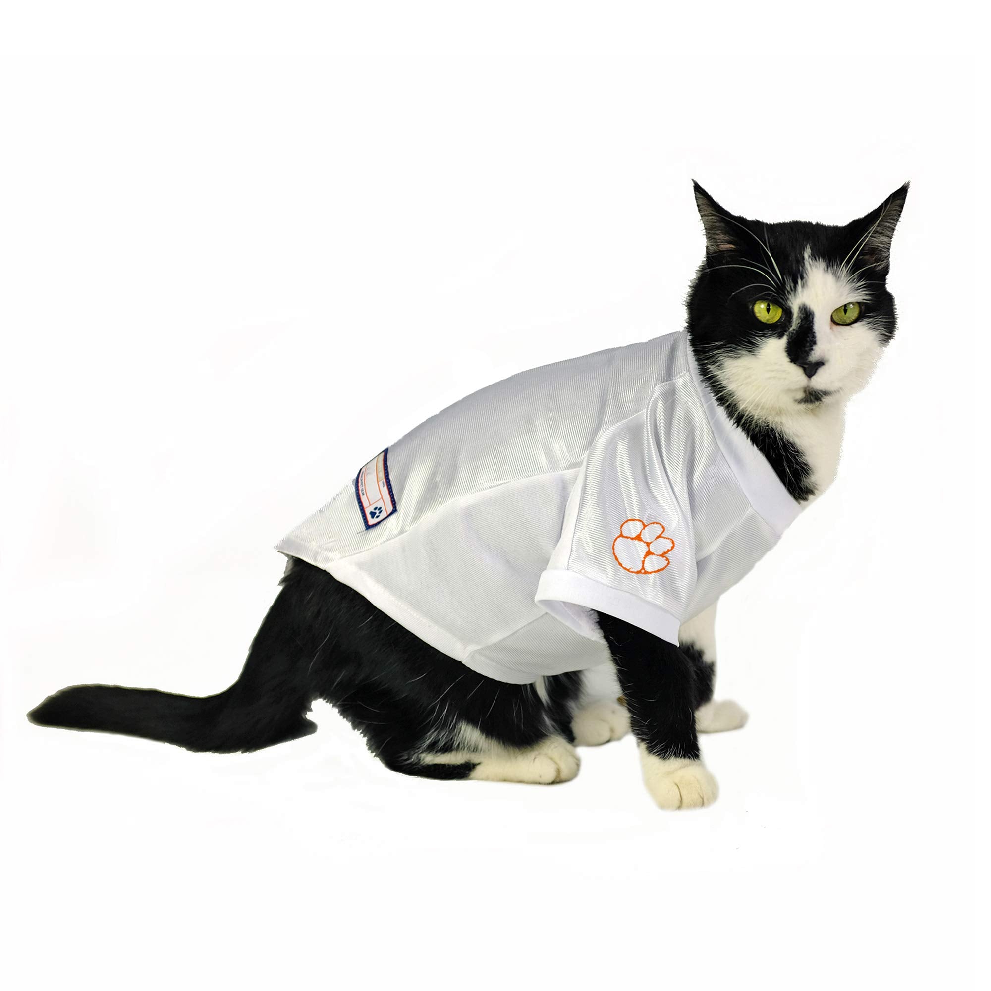 Clemson Tigers Pet Jersey Stretch Size Xs
