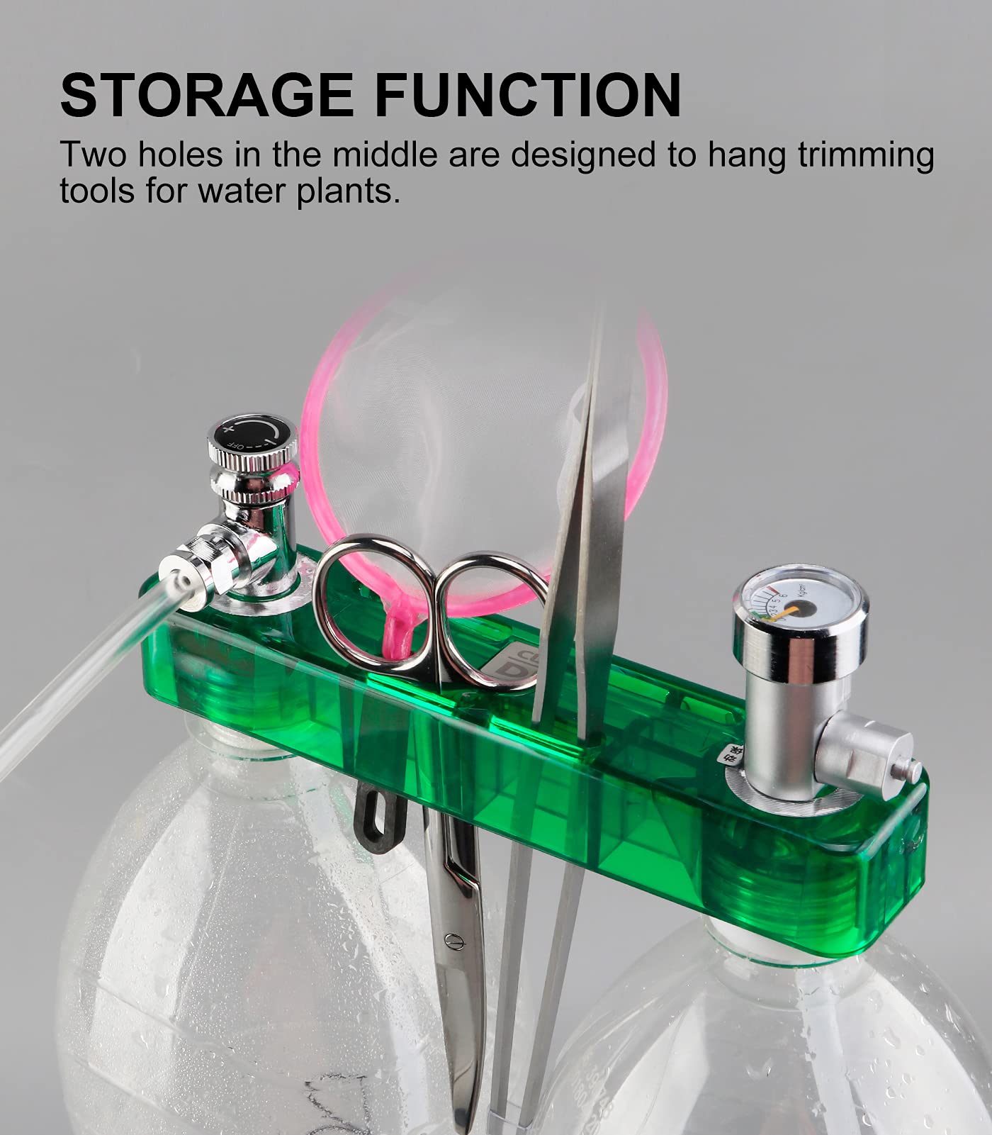 Clscea Diy Co2 Generator System Kit With Safety Valve 1 Second Quick Reaction For Aquarium Plants Integrated Design