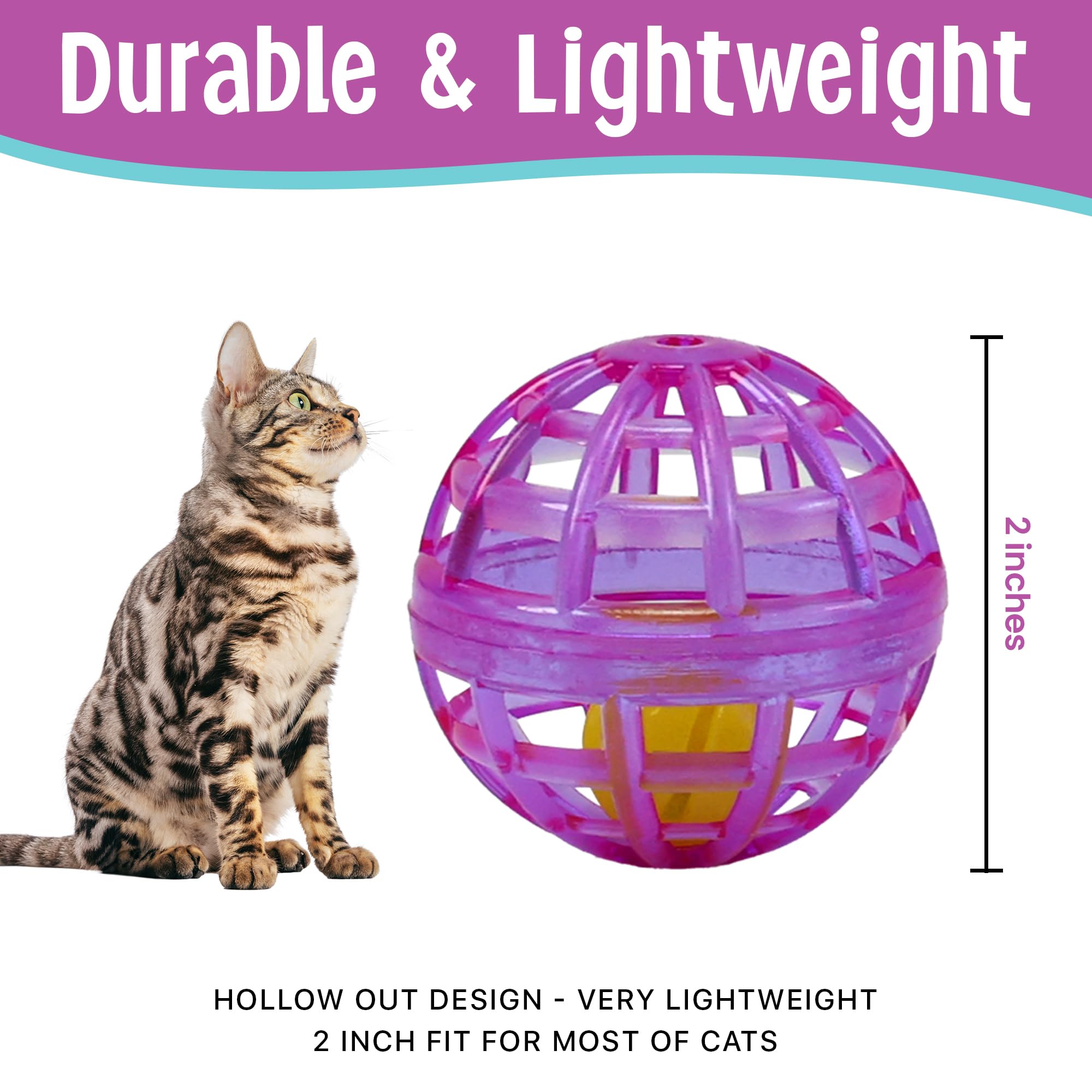 Spot By Ethical Products - Classic Cat Toys For Indoor Cats - Interactive Cat Toys Balls Mice Catnip Toys - Alternative To Wand