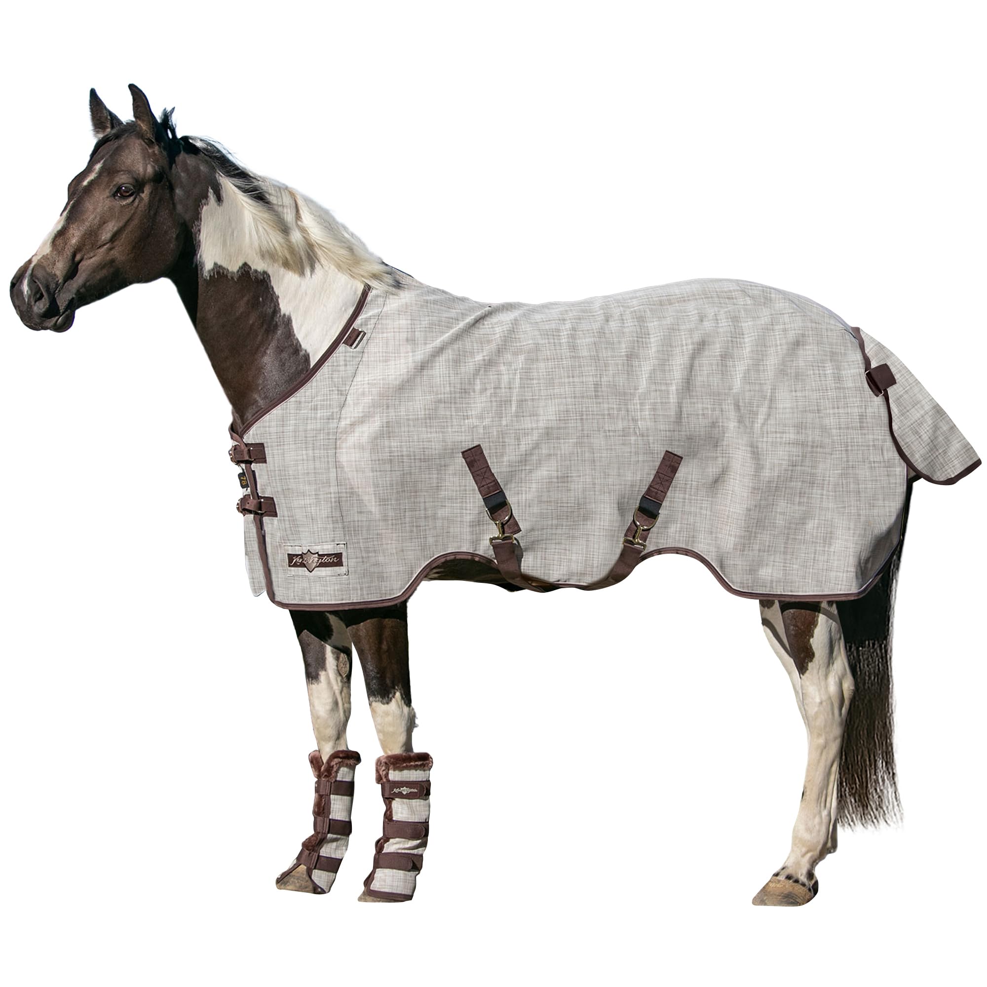 Kensington Breathable And Uv Protective Sheet Surefit All Season Protection For Horse - 75'', Desert Sand