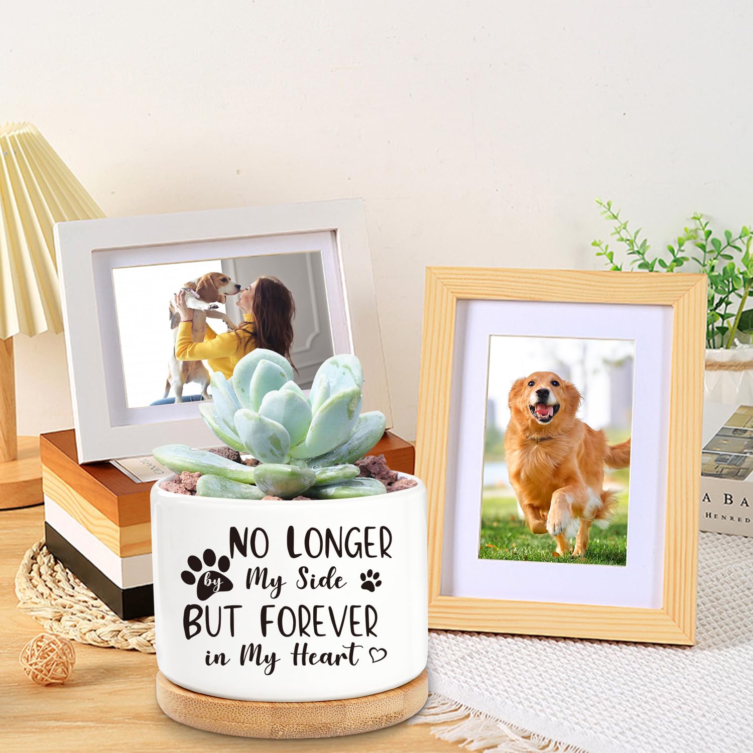 Iaovueby Dog Memorial Gifts For Loss Of Dog, Loss Of Dog Sympathy Gift Baskets, Dog Passing Away Bereavement Remembrance Gifts,