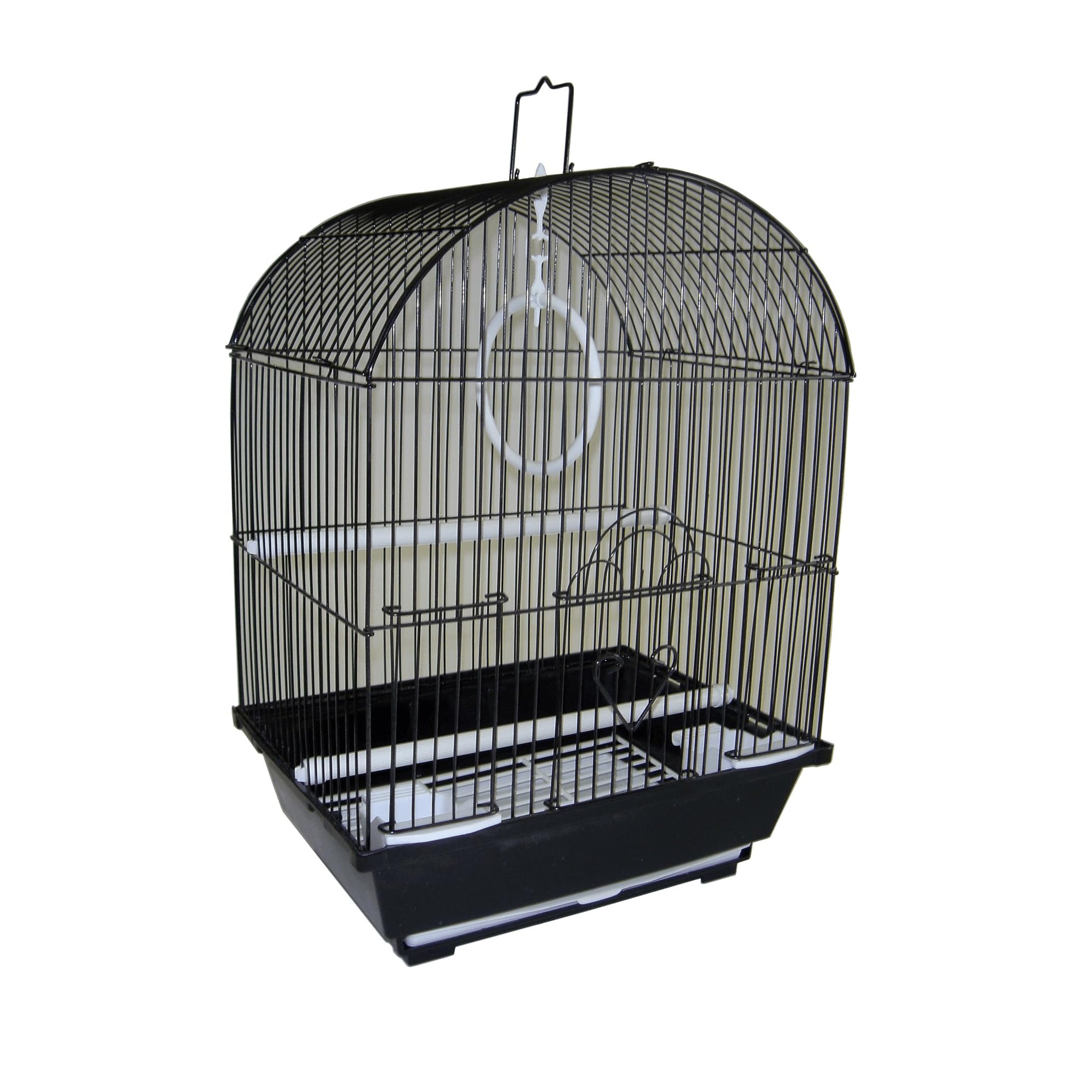 Yml A1104Grn Round Top Style Small Parakeet Cage, 11 X 9 X 16