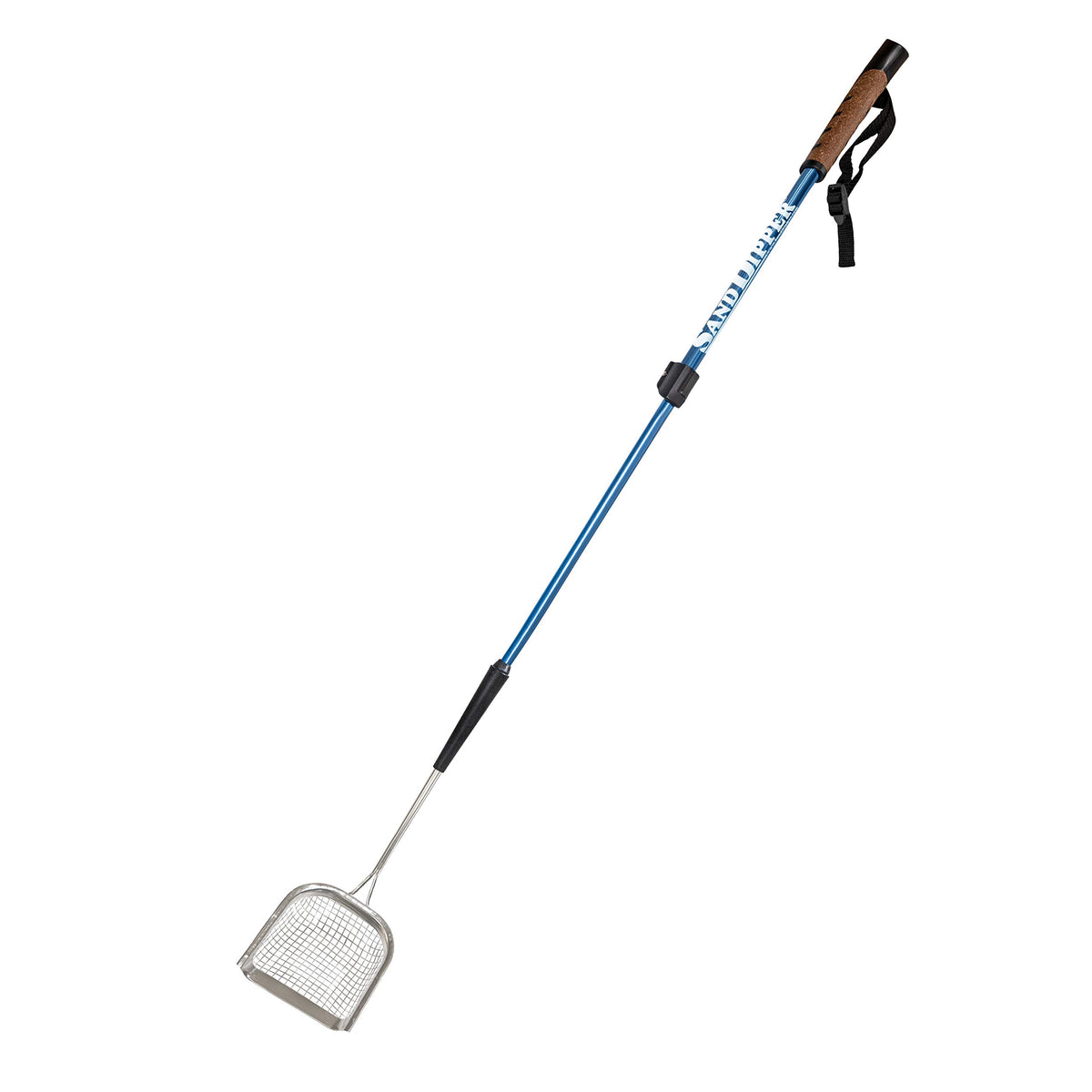 Sand Dipper Square Cat Scoop - Stainless Steel Long Adjustable Handle Cat Litter Scoop, 29'' To 41'' Reach (Mid-Adjustable)