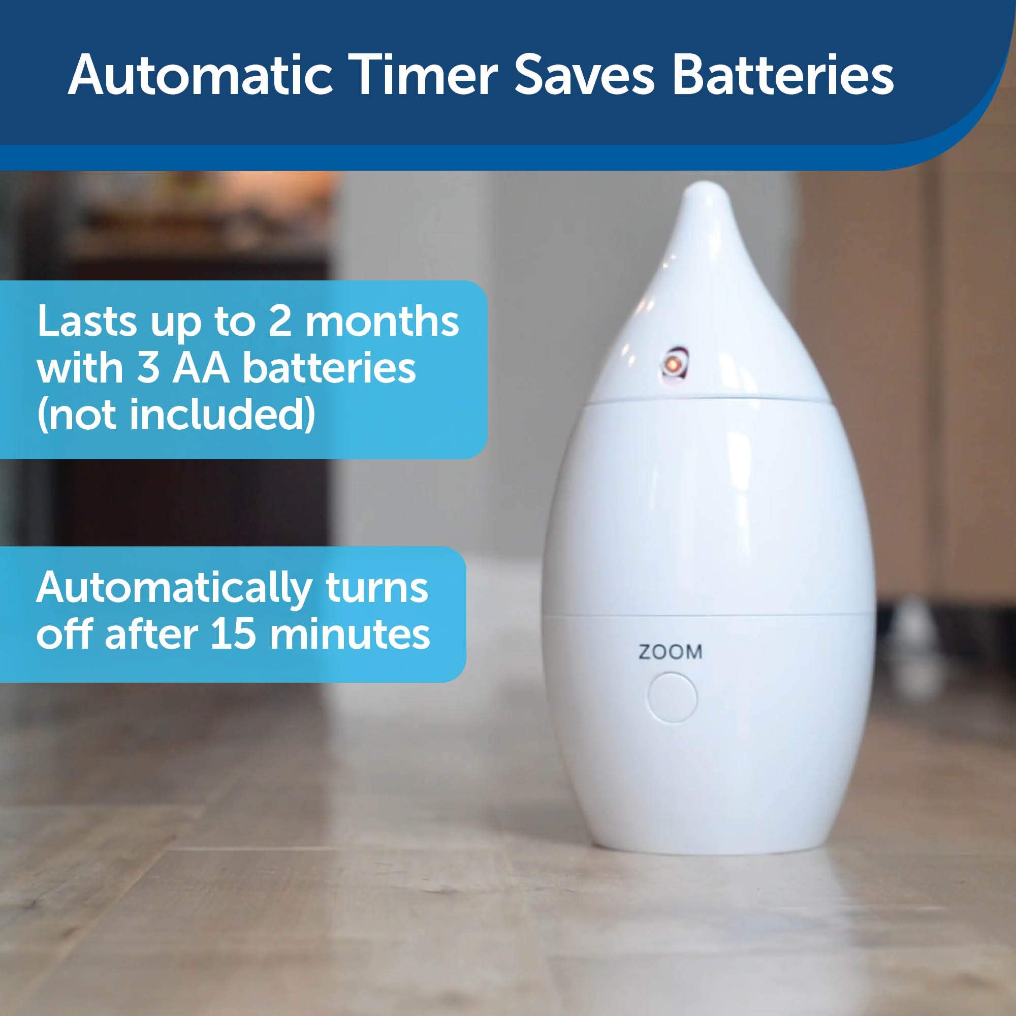 Petsafe Zoom Rotating Laser Cat Toy - Includes 2 Interactive Laser Lights