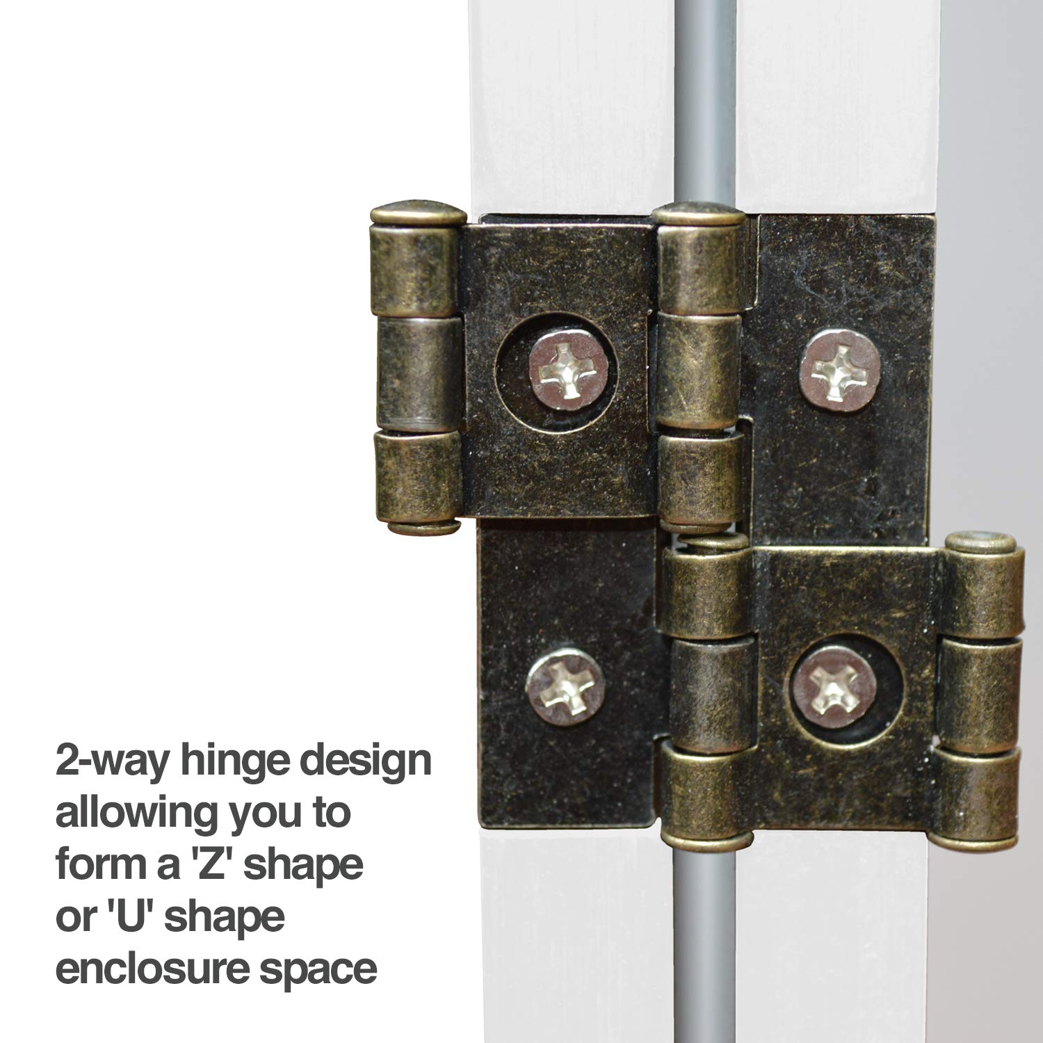 Petfusion Modestcat Litter Box Privacy Screen (3' Tall; 4' Wide, White).