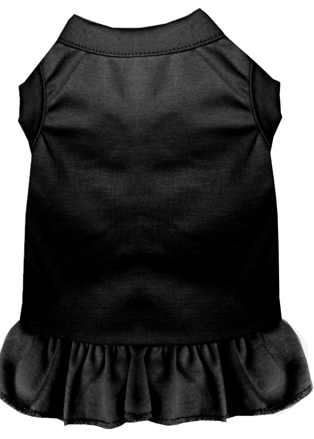Mirage Pet Products 59-00 Lgbk Plain Pet Dress, Large, Black