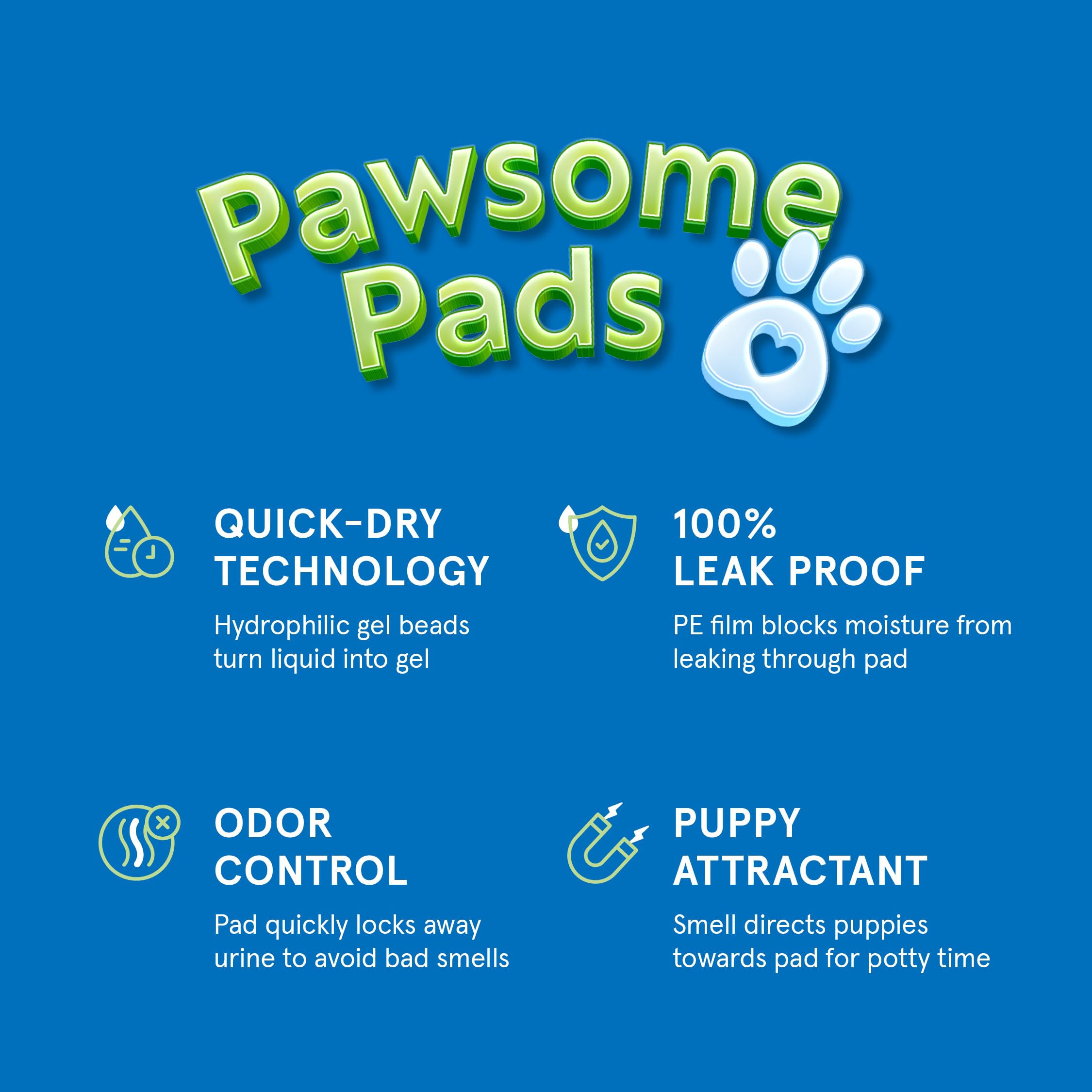 Puppy Pads Pet Pee Pads for Dogs & Puppy Training [300-COUNT] Potty Pads for Dogs 22 x 22 Leak-Proof Dog Pee Pads - Quick-Dry Su