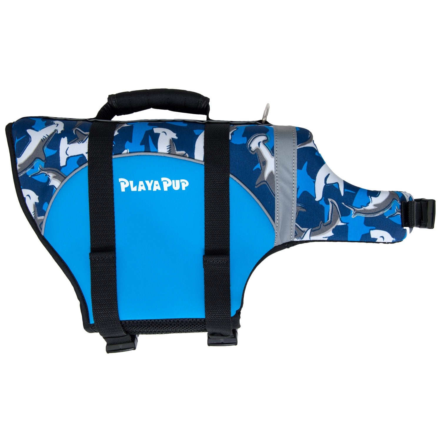 PlayaPup Dog Life Jacket, Medium, Surf Blue
