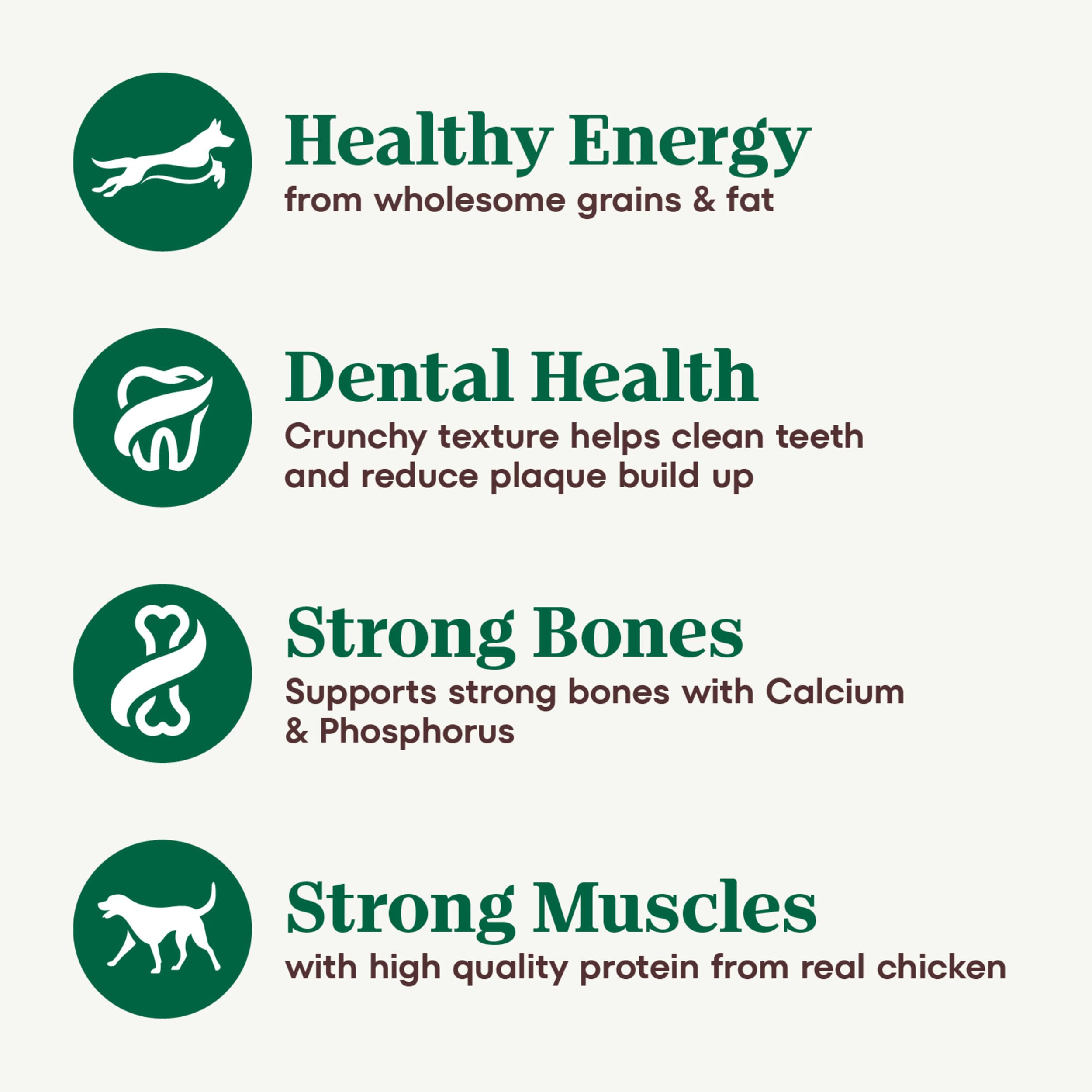 Nutro Natural Choice Senior Dry Dog Food, Chicken and Brown Rice Recipe, 30 lbs.