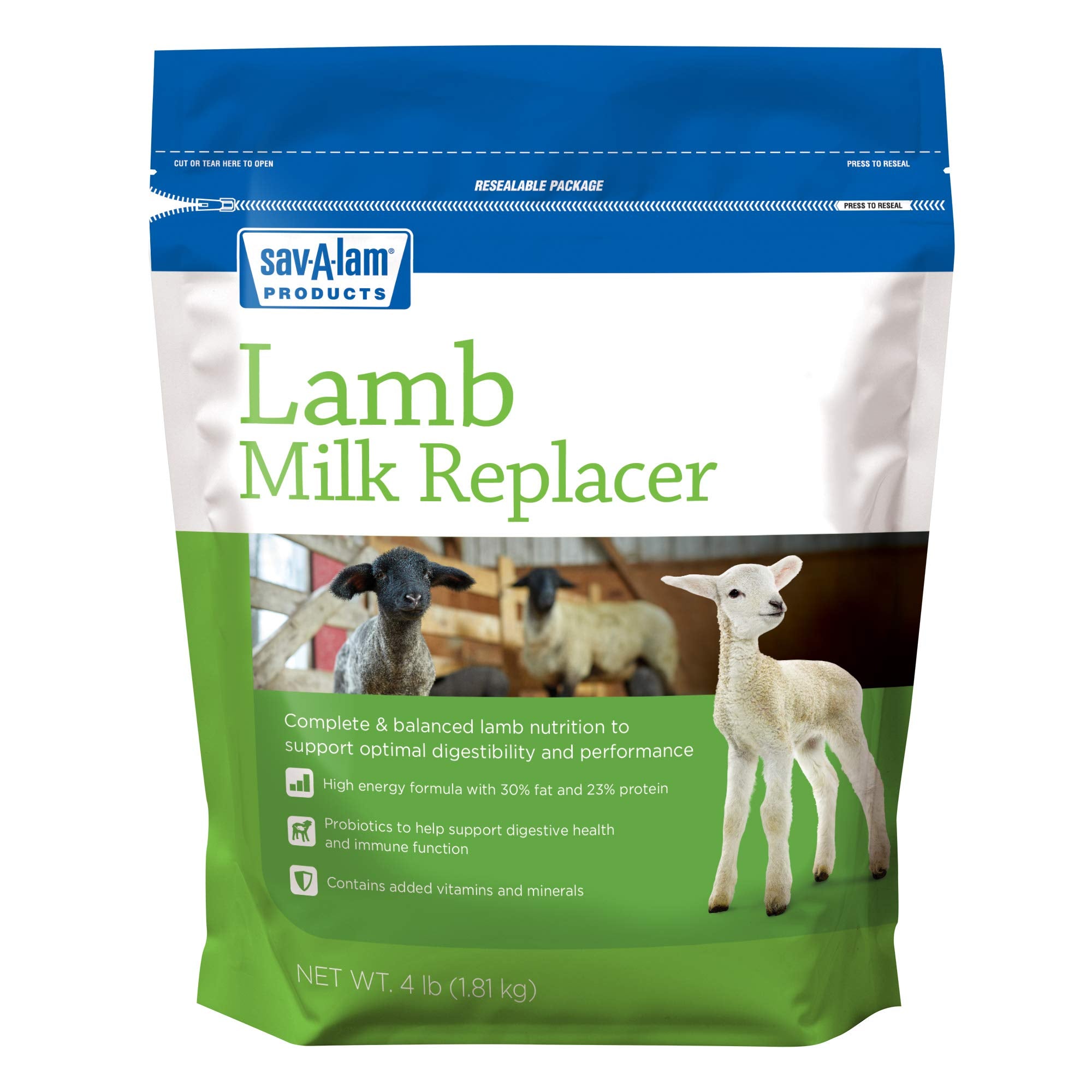 milk products llc 01-7417-0215 Sav-A-Lam, 4 LB, Milk Replacer