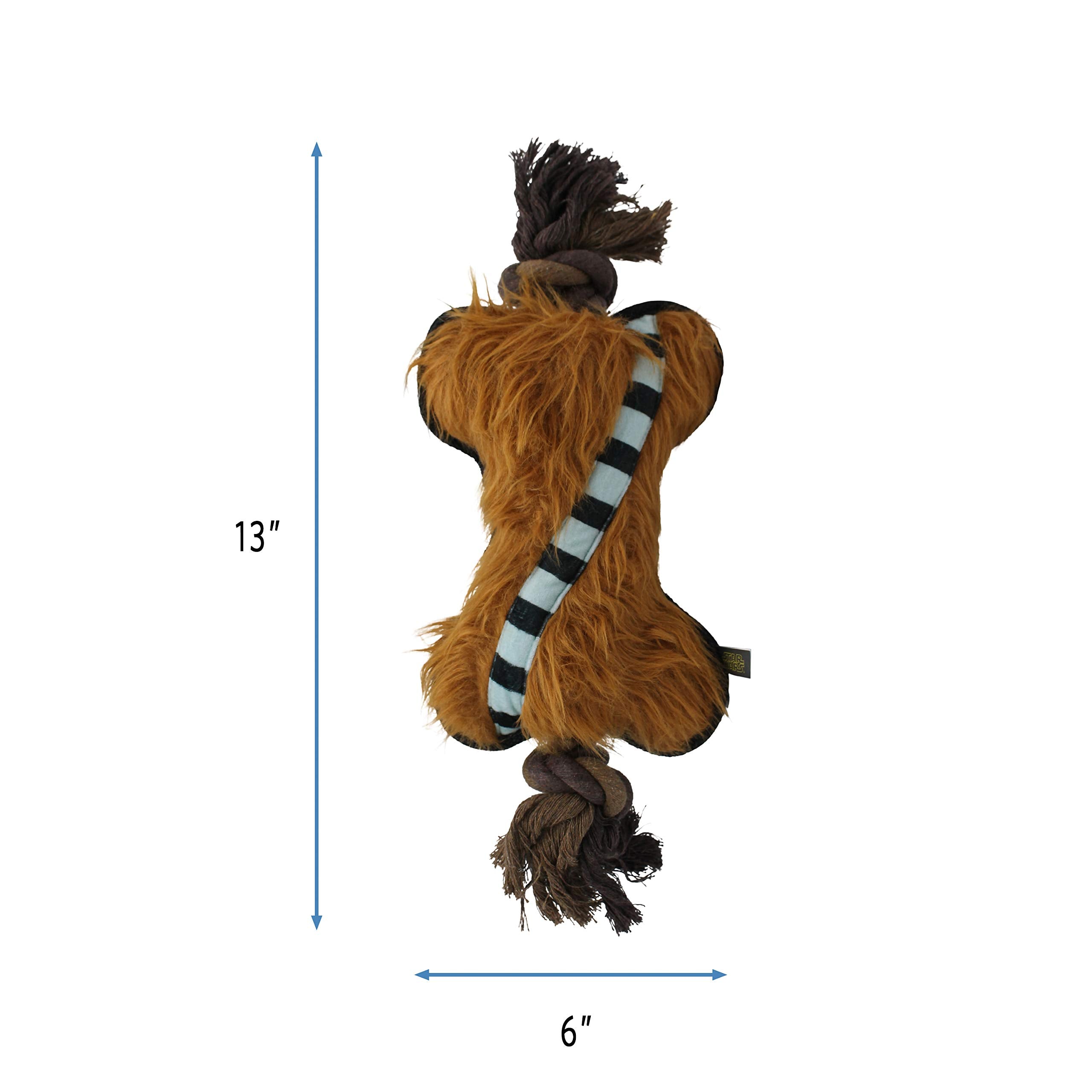 Star Wars For Pets Chewbacca Bone Rope Dog Toy Rope Toy For Dogs | Fun And Cute Dog Toys And Accessories For All Dogs Officially