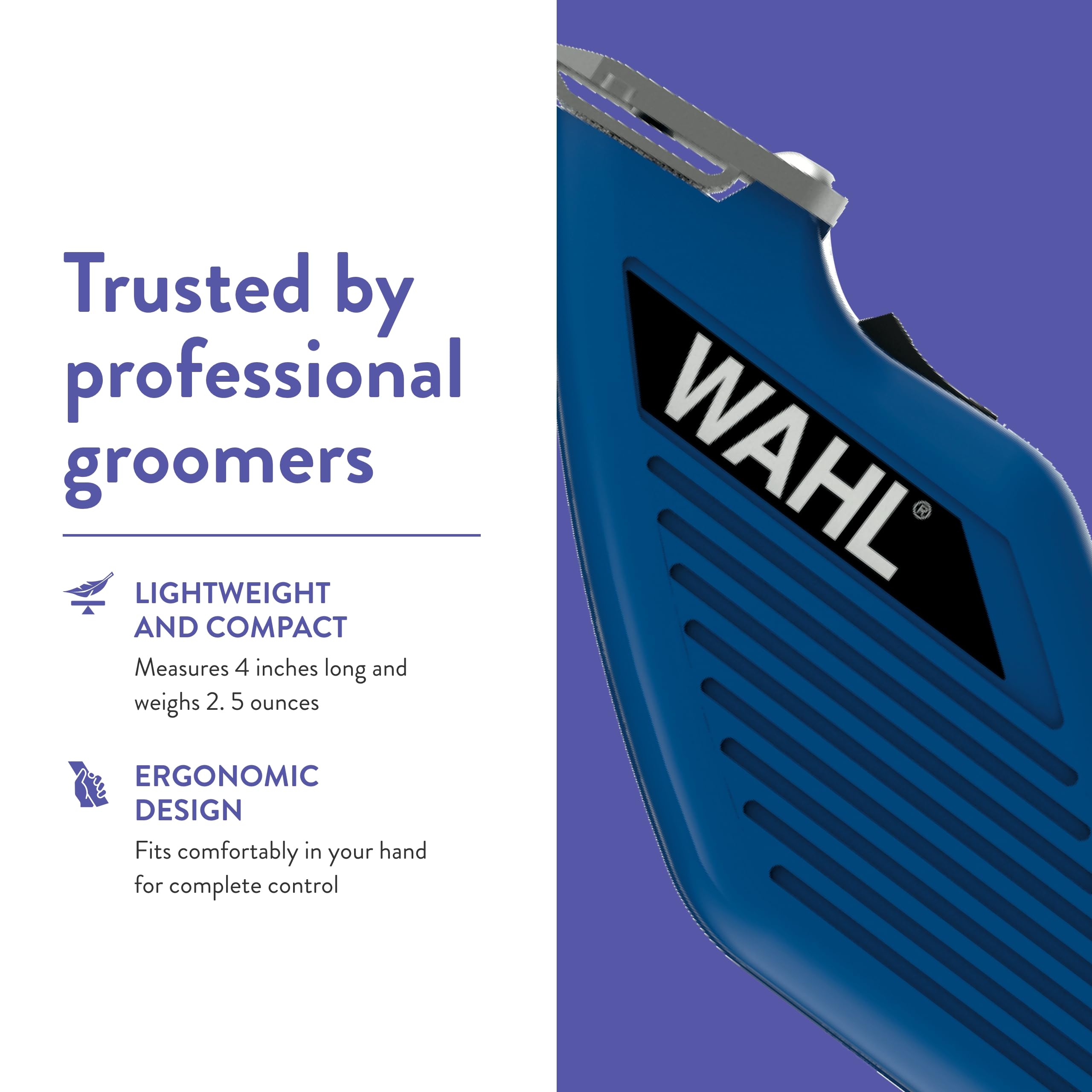 Wahl Professional Animal Pocket Pro Equine Compact Horse Trimmer And Grooming Kit - Blue