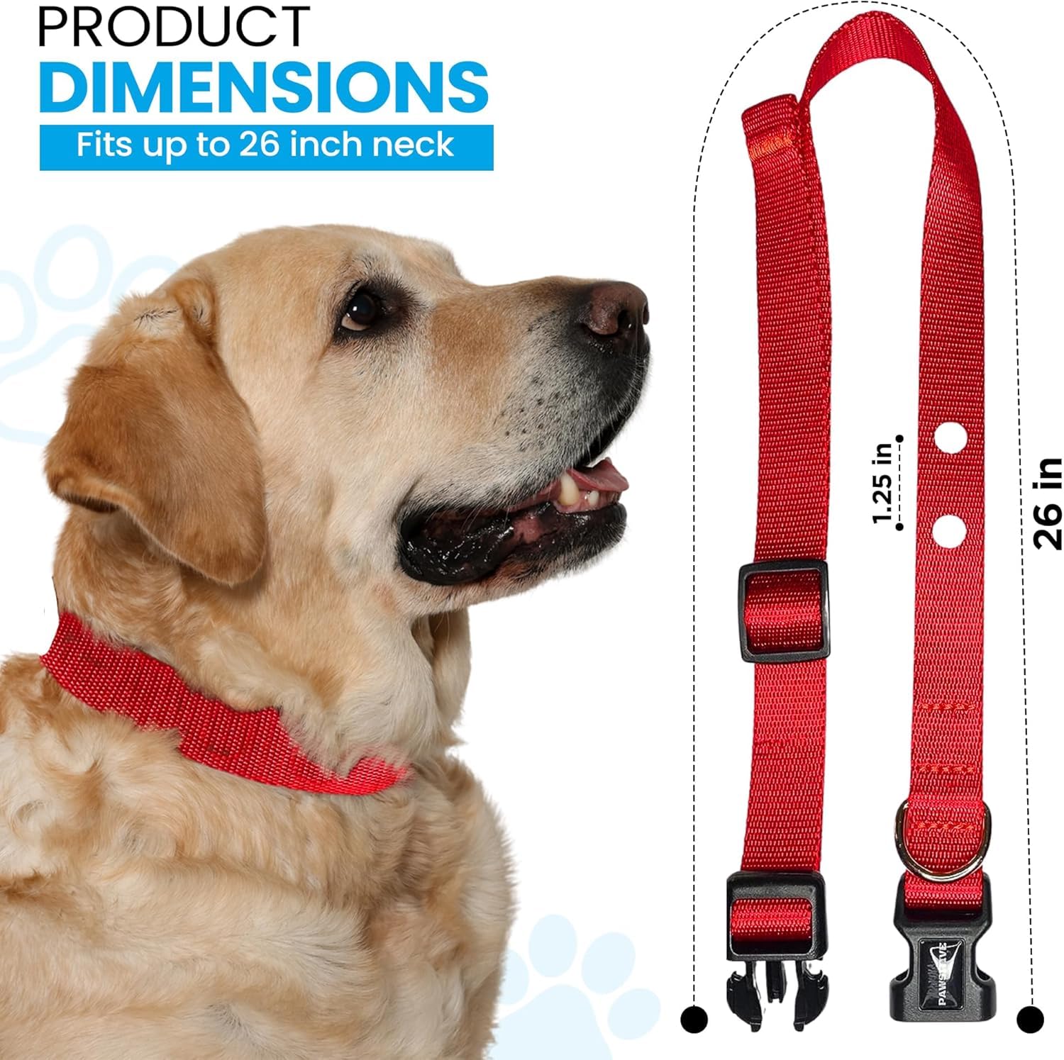 1'' Nylon E Collar Replacement Strap - In Ground Fence Collar, Compatible With Pet Safe & Invisible Fence (1'' Camouflage)