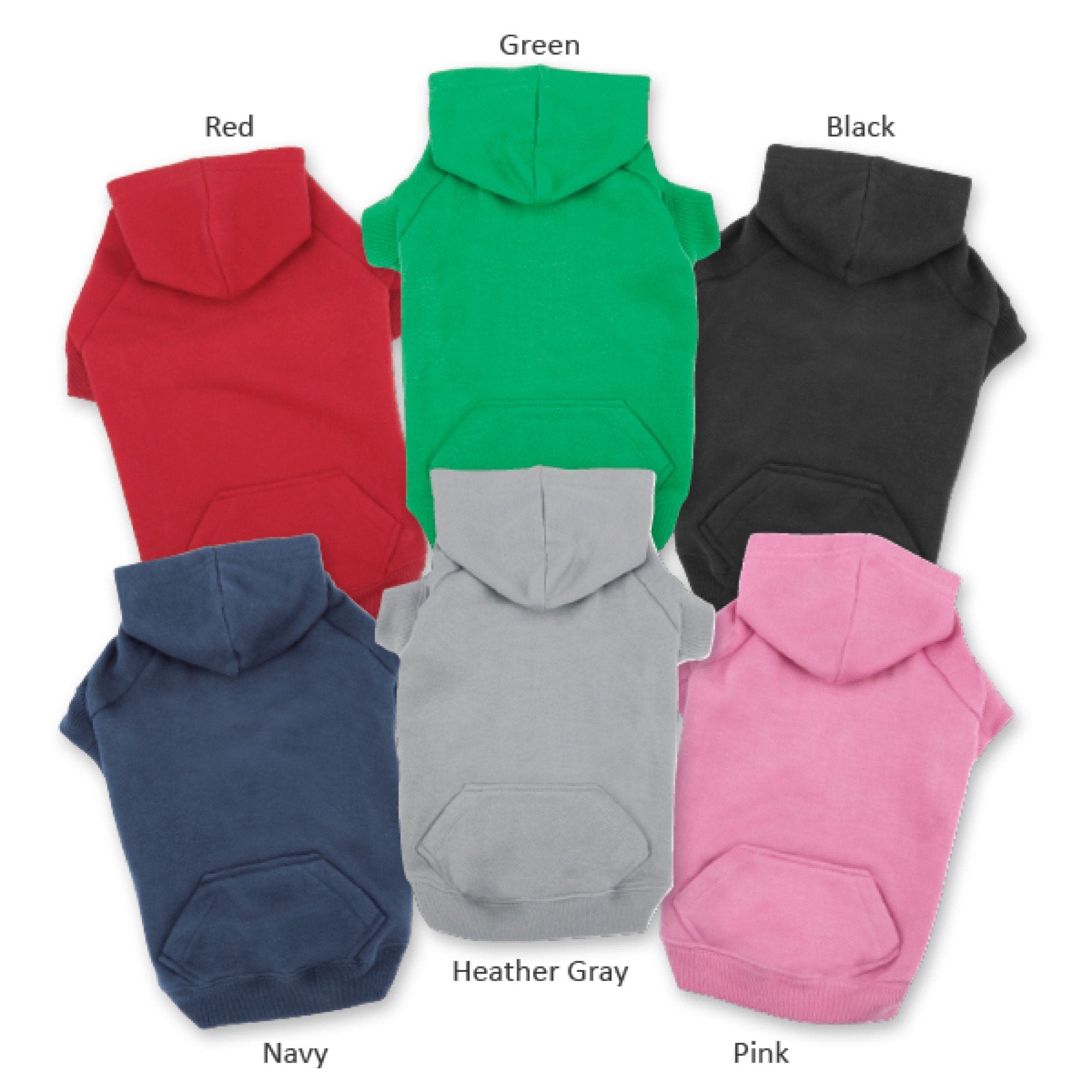 Casual Canine Basic Hoodie For Dogs, 16' Medium, Navy Blue