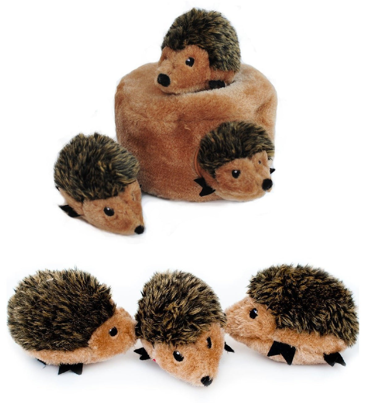 Zippypaws Interactive Woodland Burrow Hedgehog Den