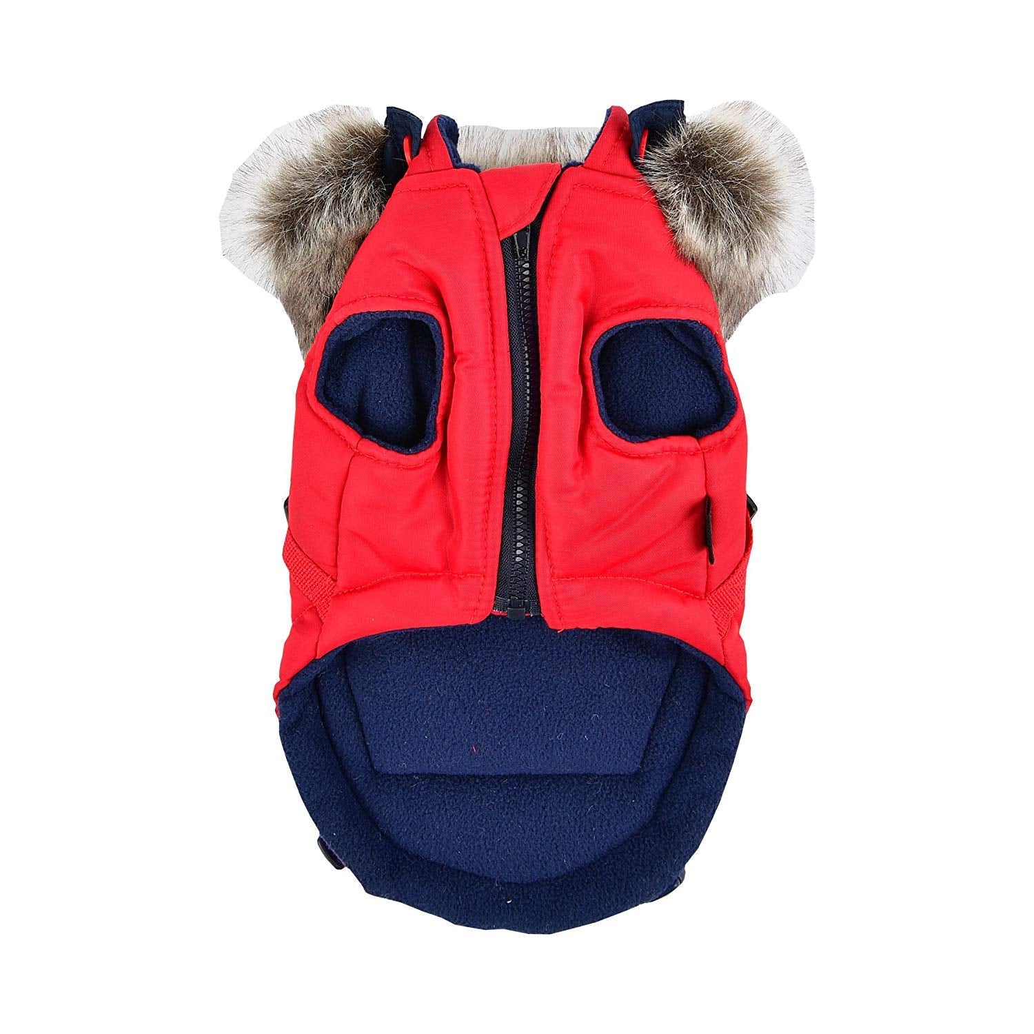 Puppia Orson Dog Coat - Red - S