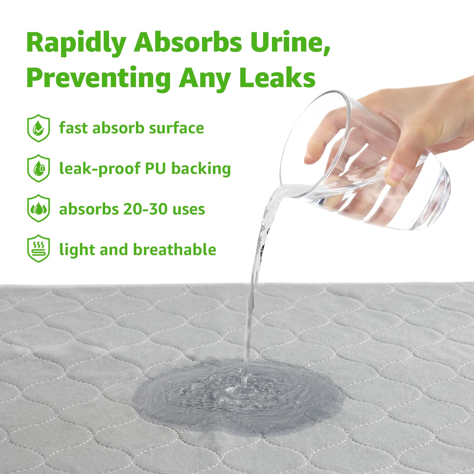 Dog Grass Large Patch Potty, Artificial Dog Grass Bathroom Turf For Pet Training, Washable Puppy Pee Pad, Perfect Indoor/Outdoor