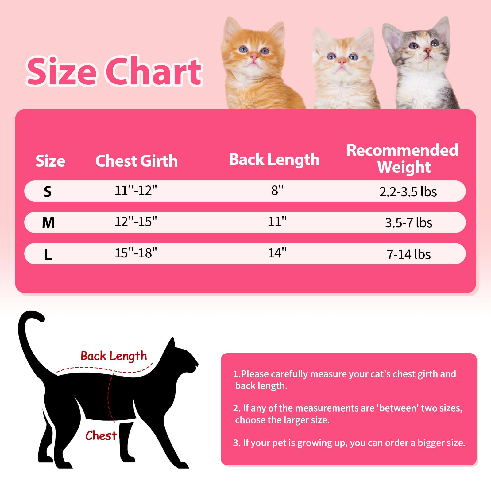 Coppthinktu 2 Pcs Cat Recovery Suit For Spay Abdominal Wounds Cat Onesie For Cats After Surgery Recovery Suit Female Breathable