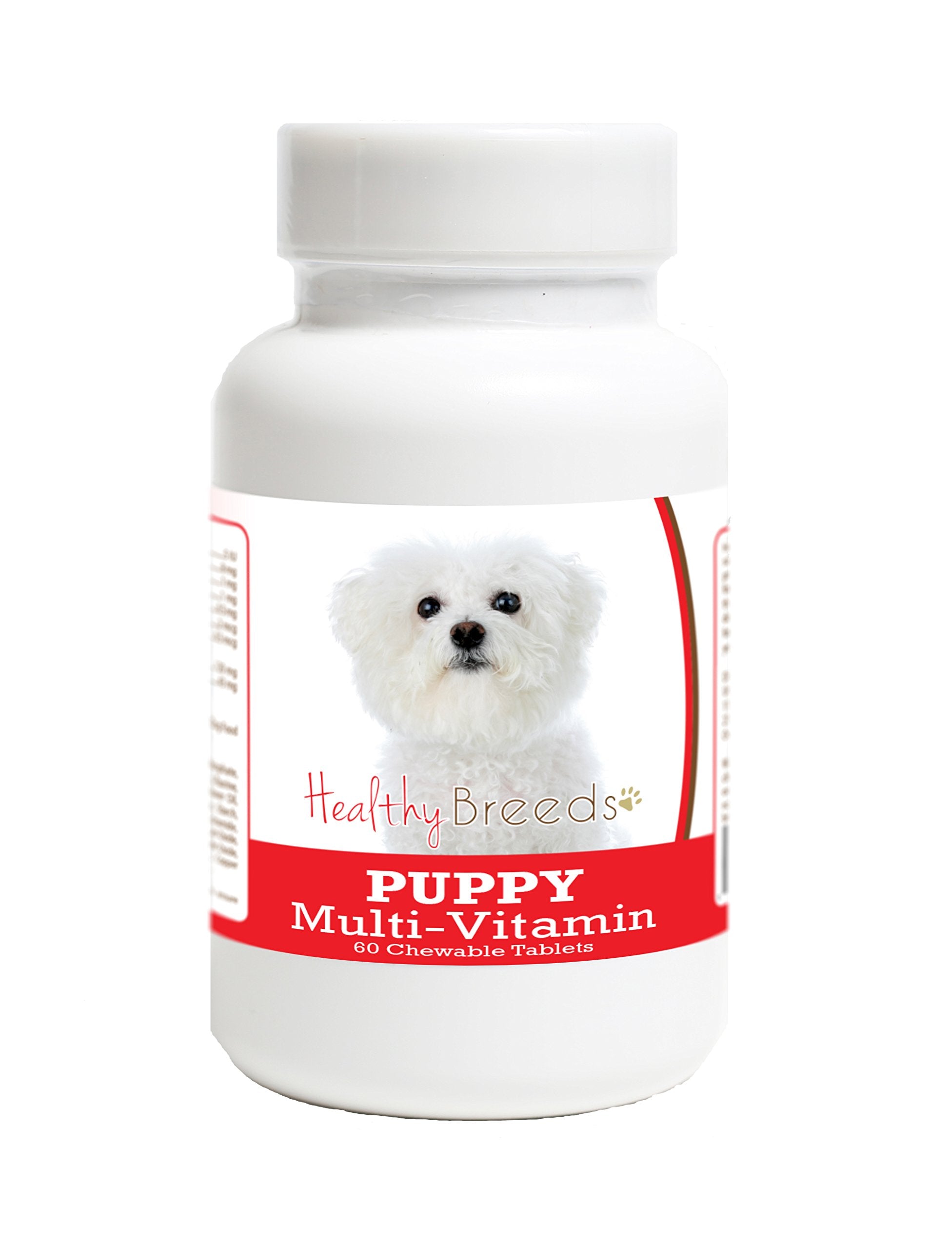Healthy Breeds Bichon Frise Puppy Dog Multivitamin Tablet 60 Count