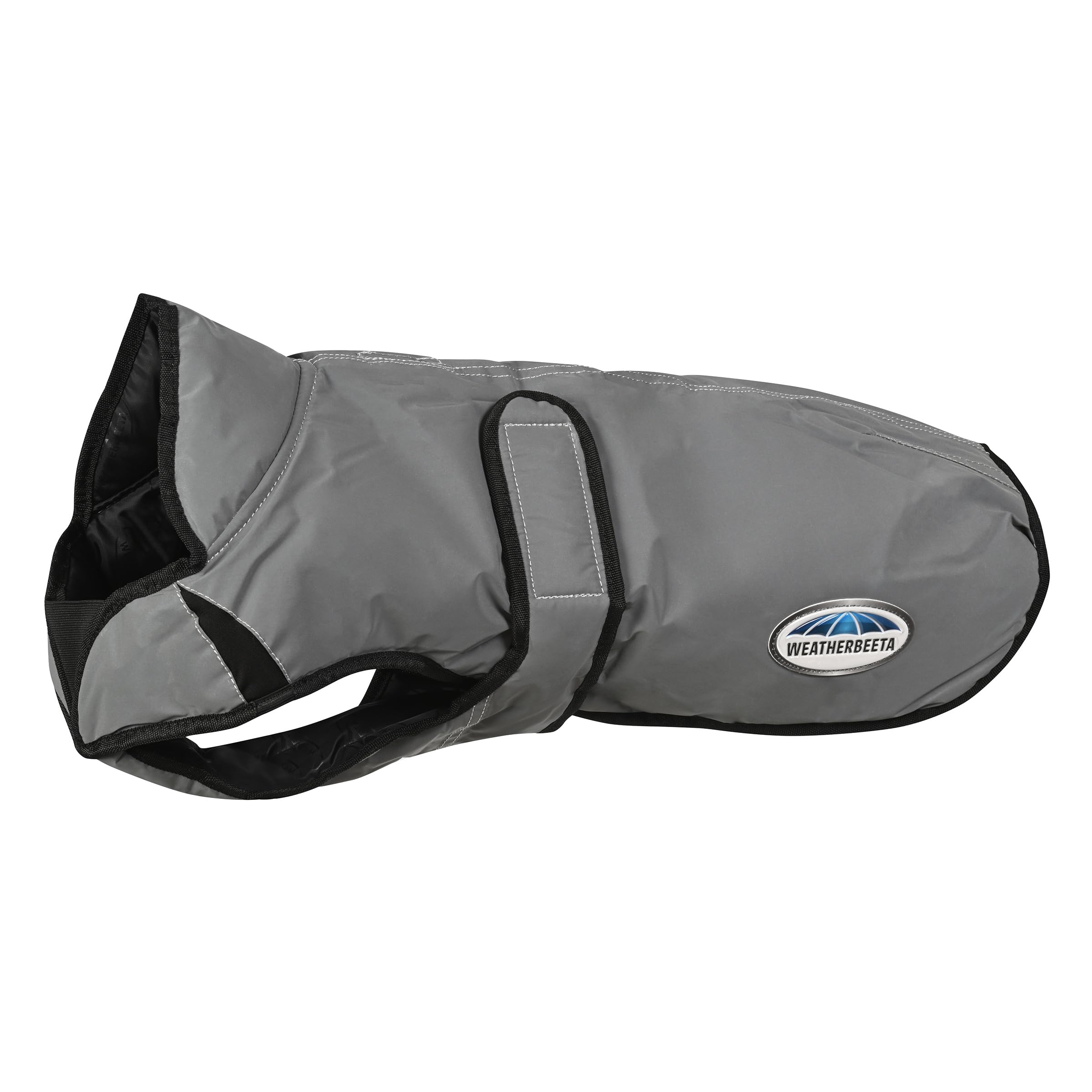 Weatherbeeta Comfitec Reflective Dog Coat Medium, Silver, 20''